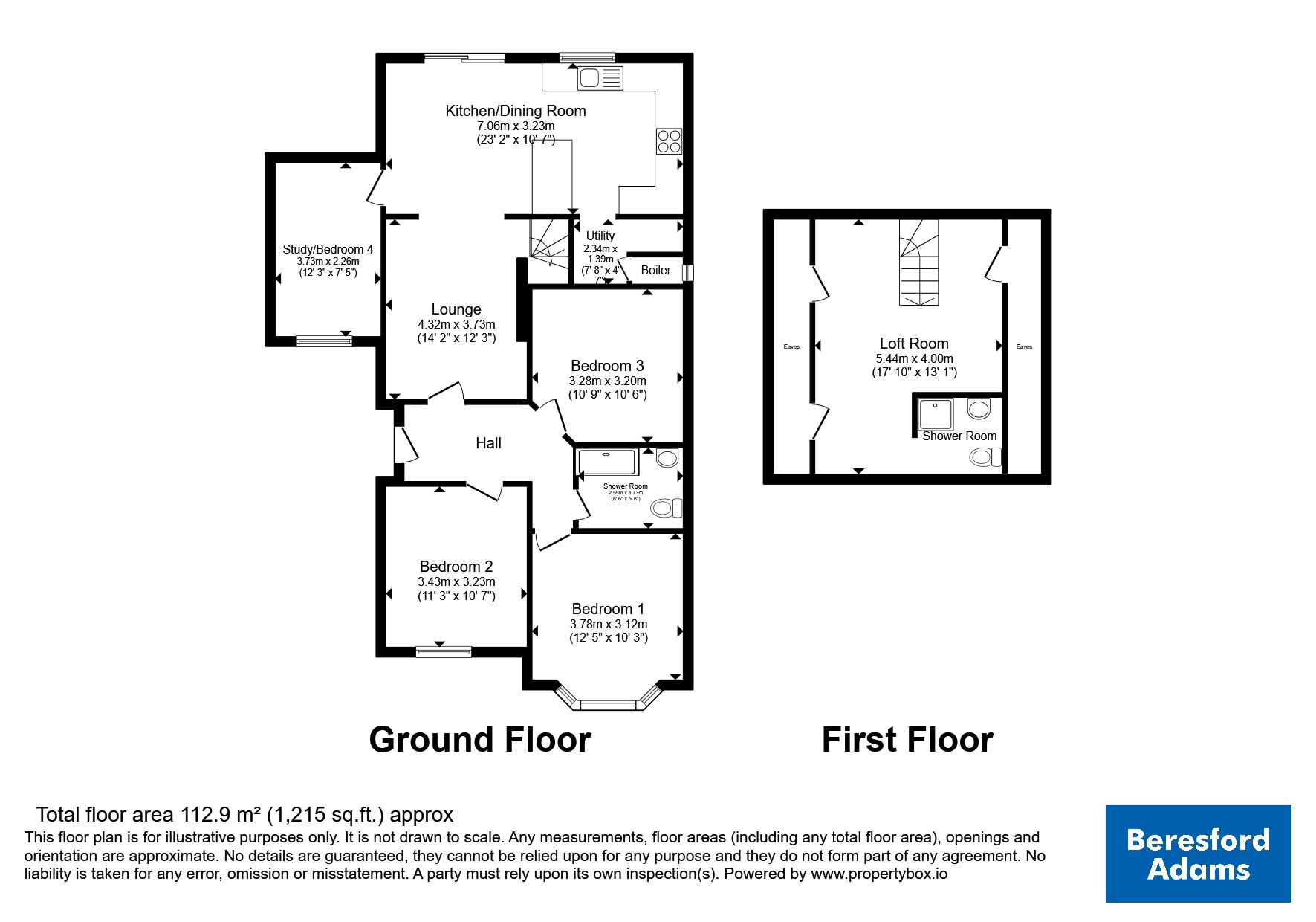 58, Cefn Y Bryn, Conwy floorplan