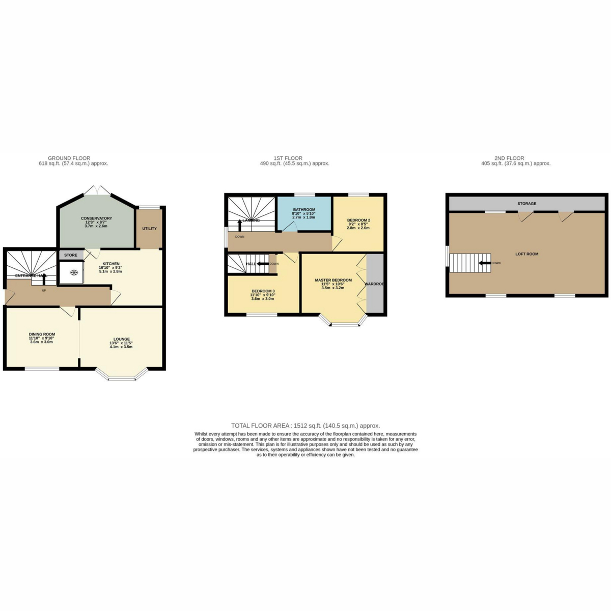 170, Bassaleg Road, Newport floorplan