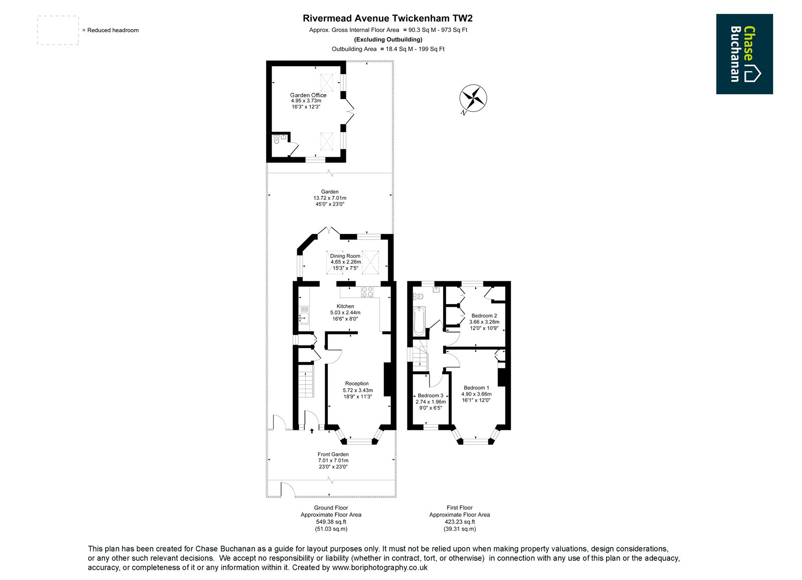 Rivermeads Avenue, Twickenham floorplan