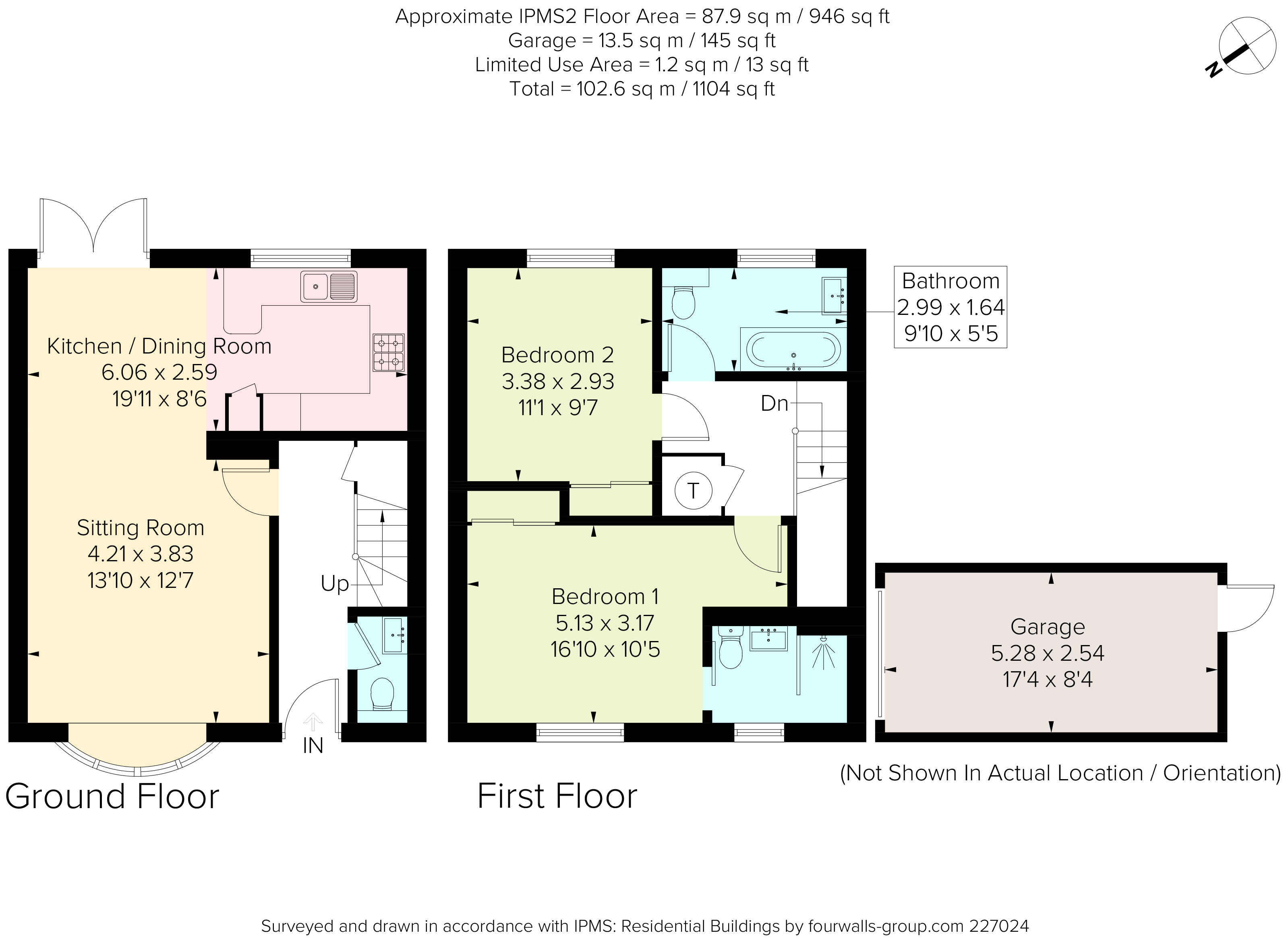 2 Bedrooms Terraced house to rent in Overton Park Road, Cheltenham GL50