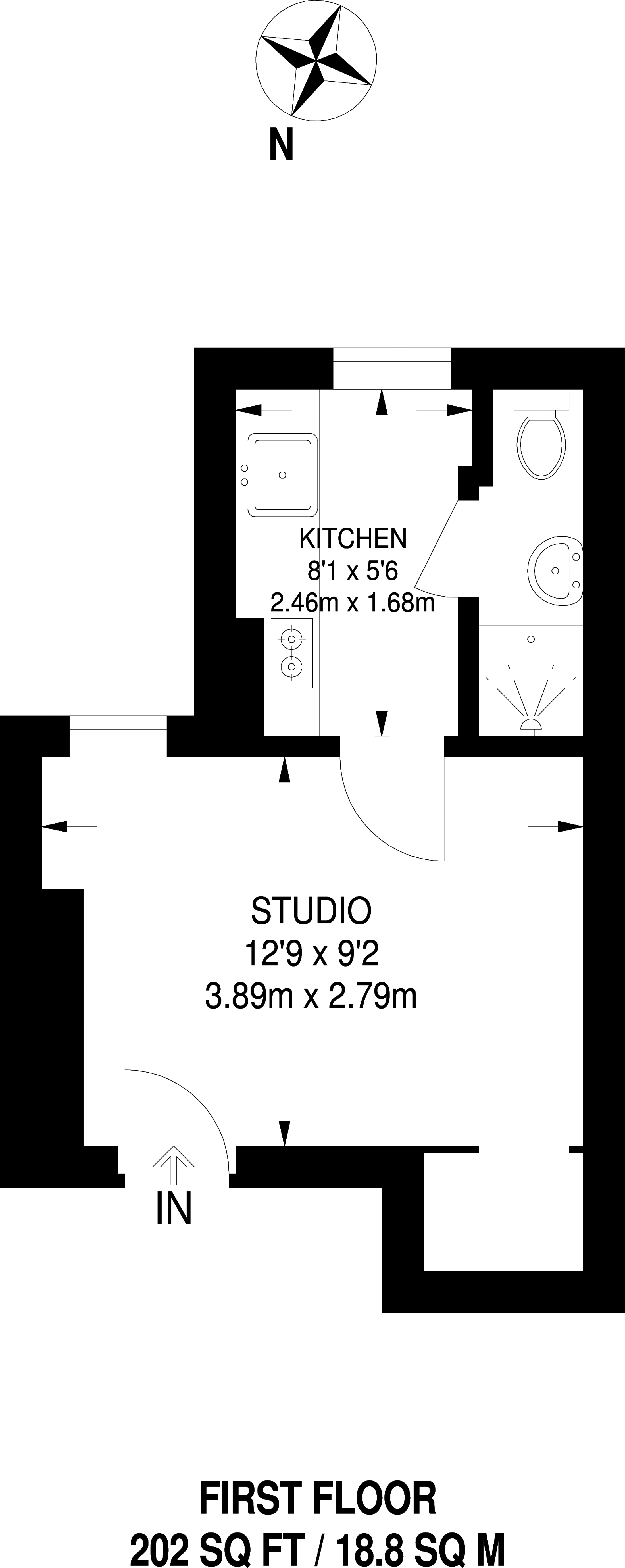 1 Bedrooms Flat to rent in Rostella Road, Tooting SW17