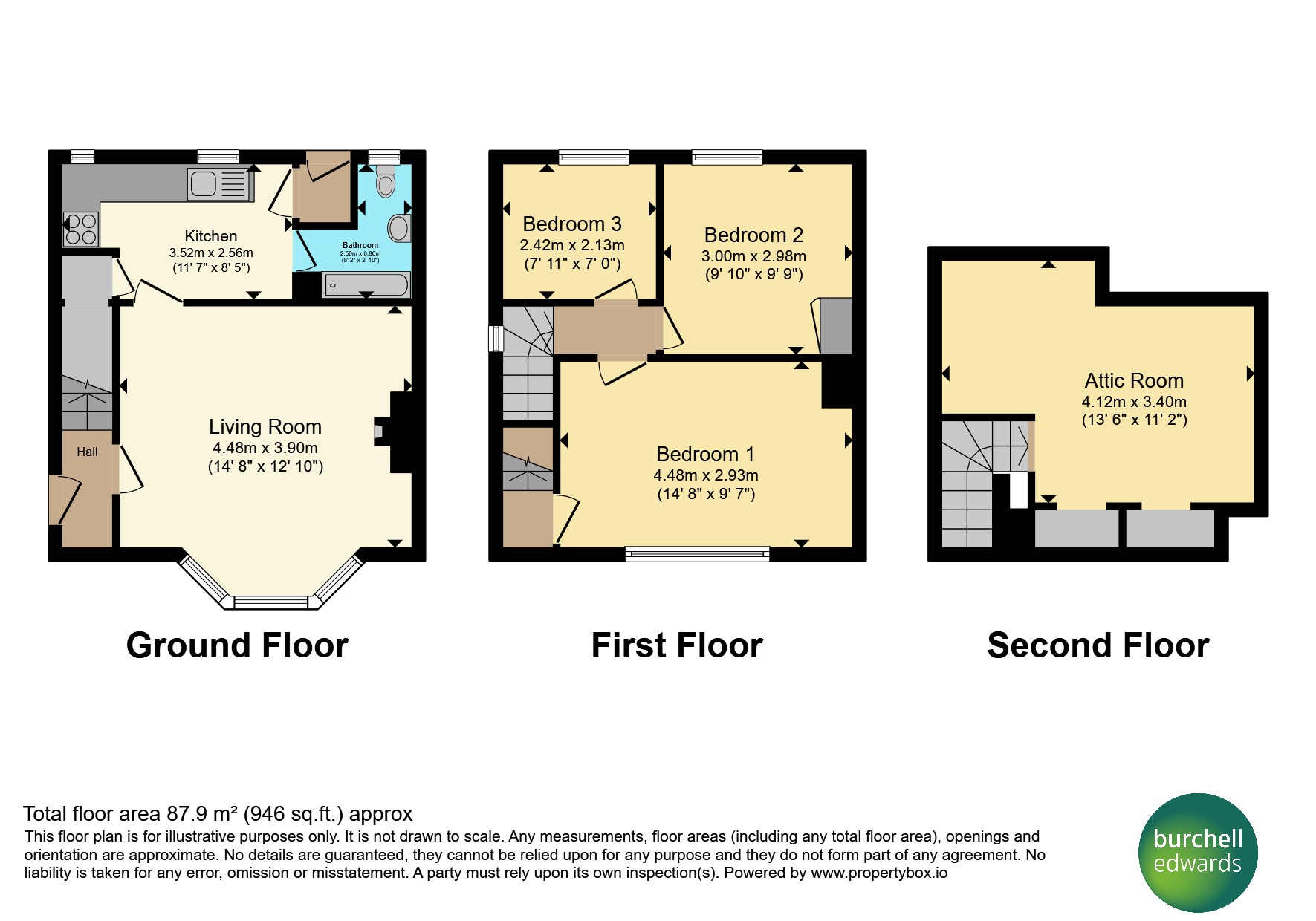 83, Fenwick Road, Nottingham floorplan