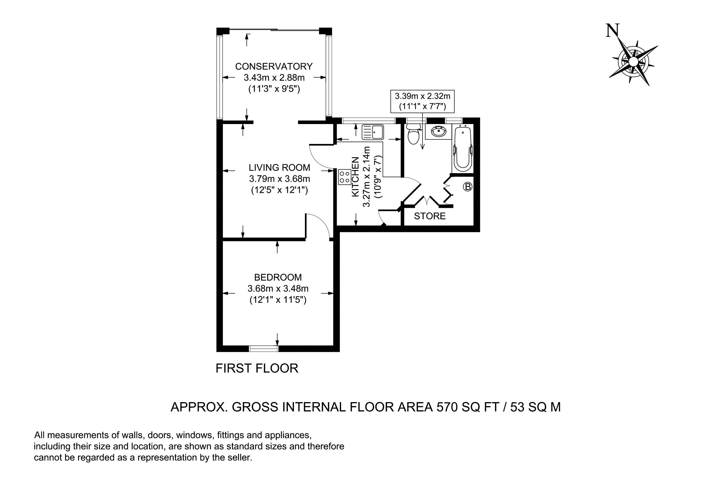 1 Bedrooms  to rent in First Floor Flat, Bicester OX26