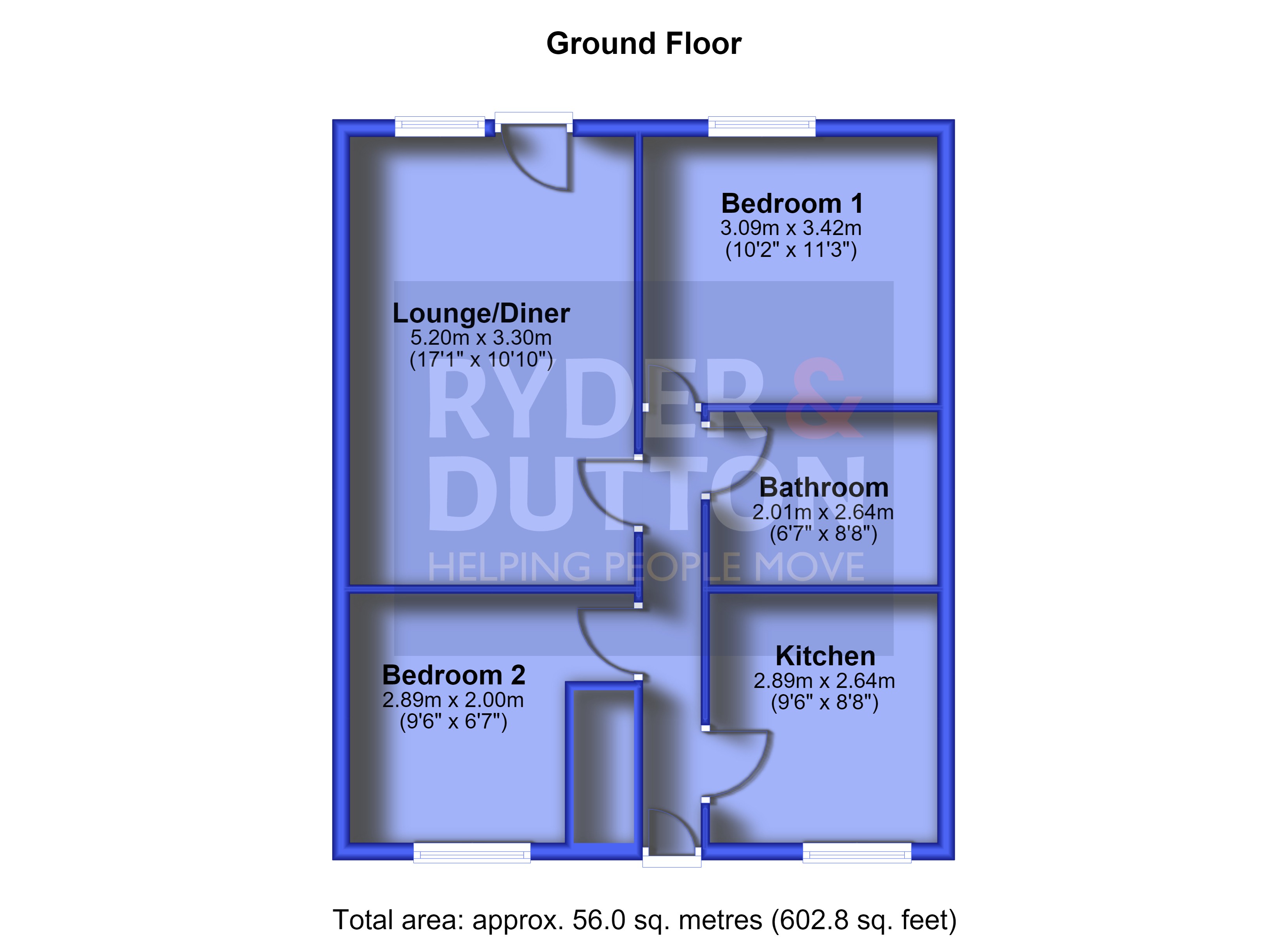 97, Bellott Street, Manchester floorplan
