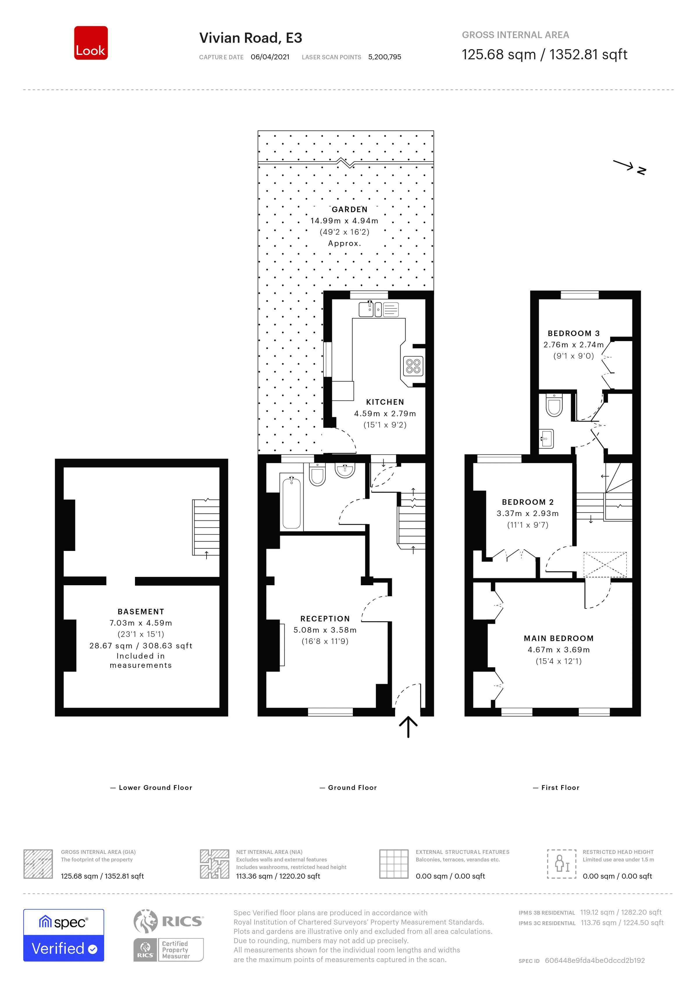 Vivian Road, London E3, 3 bedroom terraced house for sale 58158771 PrimeLocation
