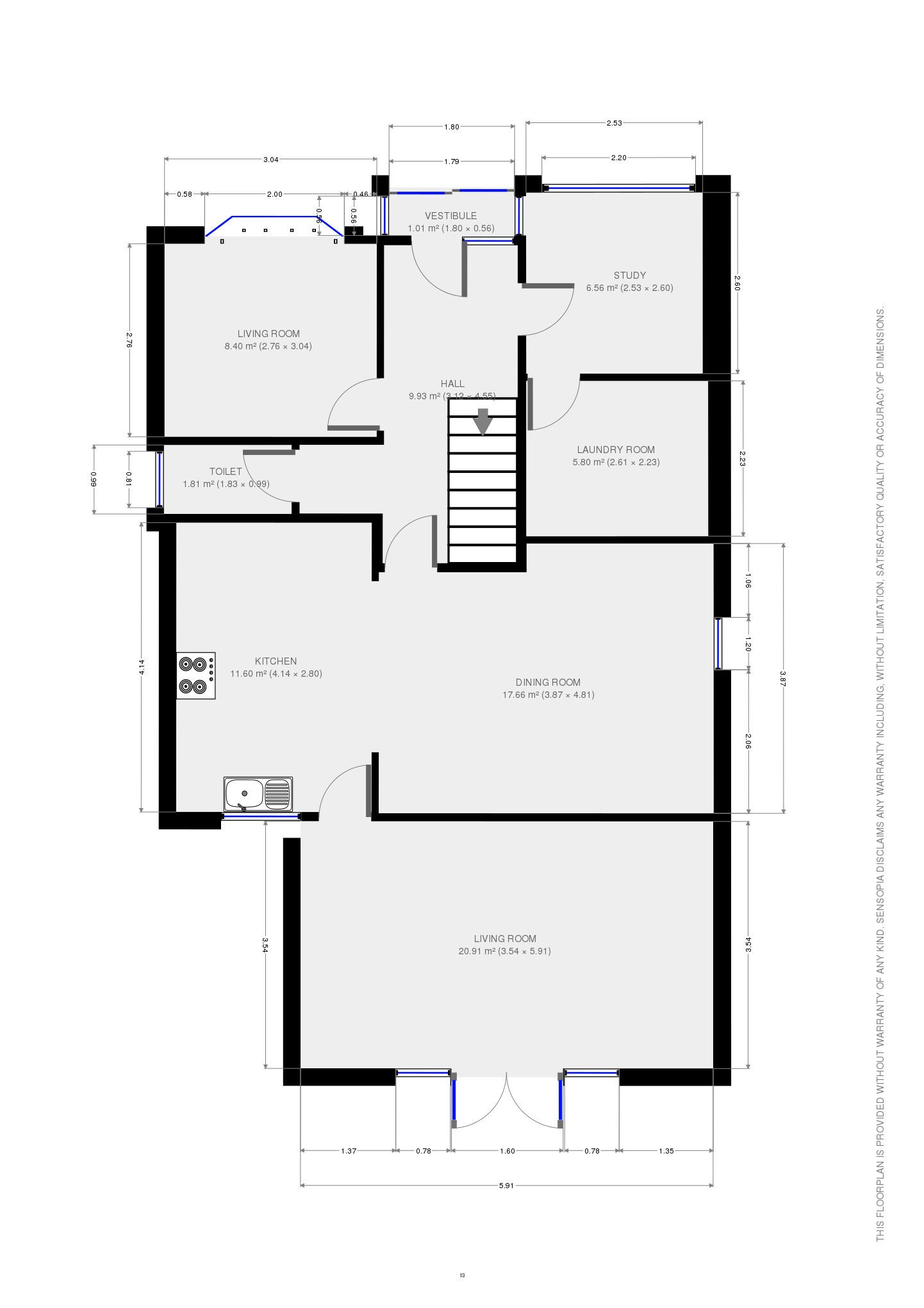 74, Larkholme Lane, Fleetwood floorplan