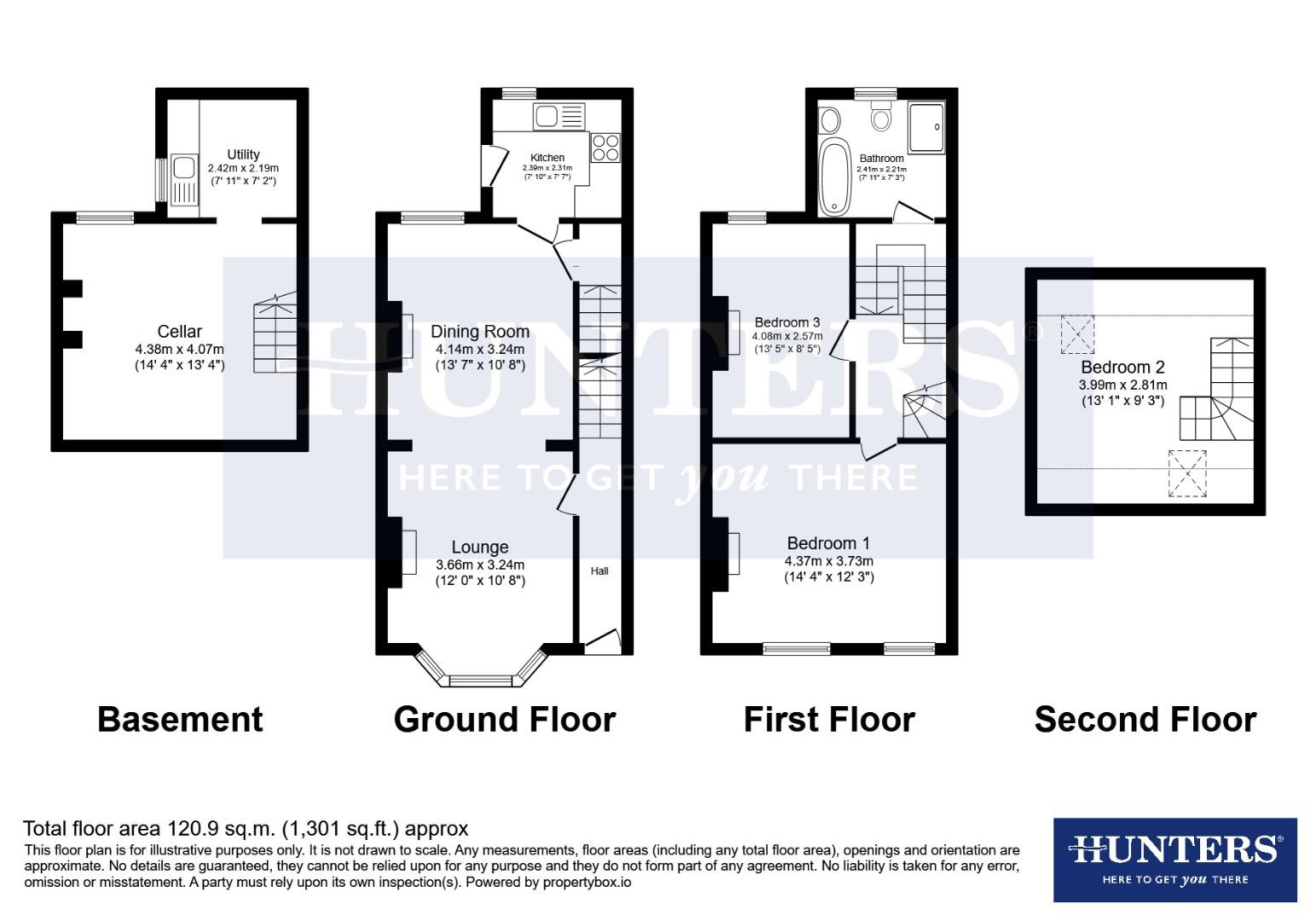 The Avenue, Harrogate floorplan