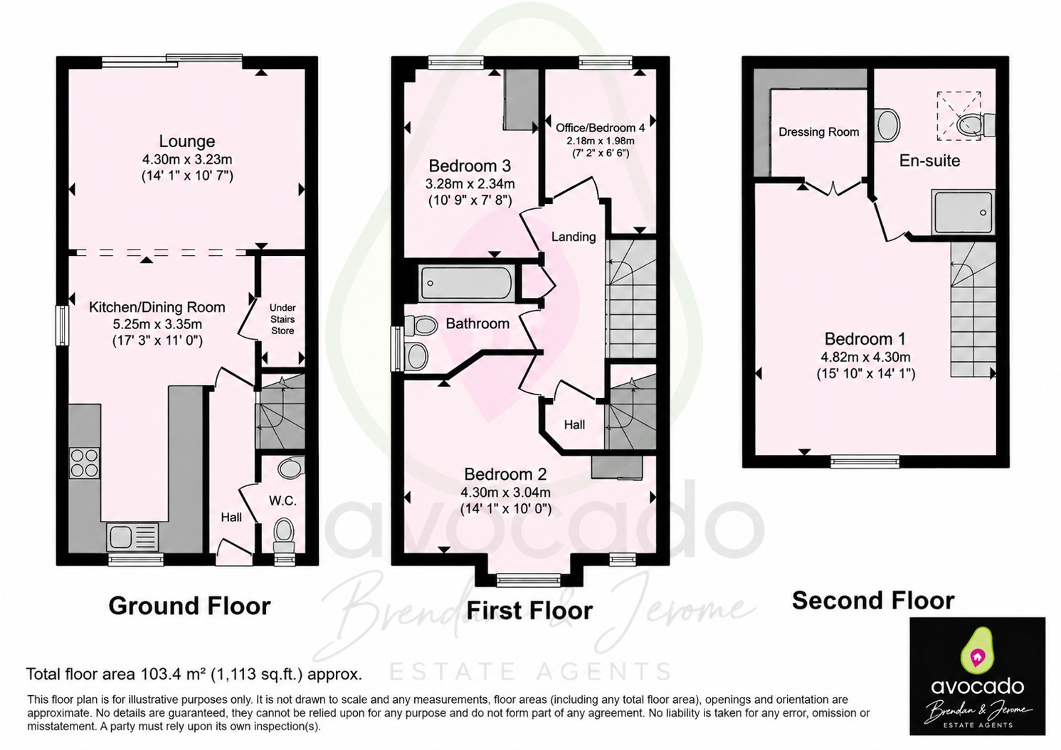63 New Dawn Place, Swindon, Wiltshire floorplan