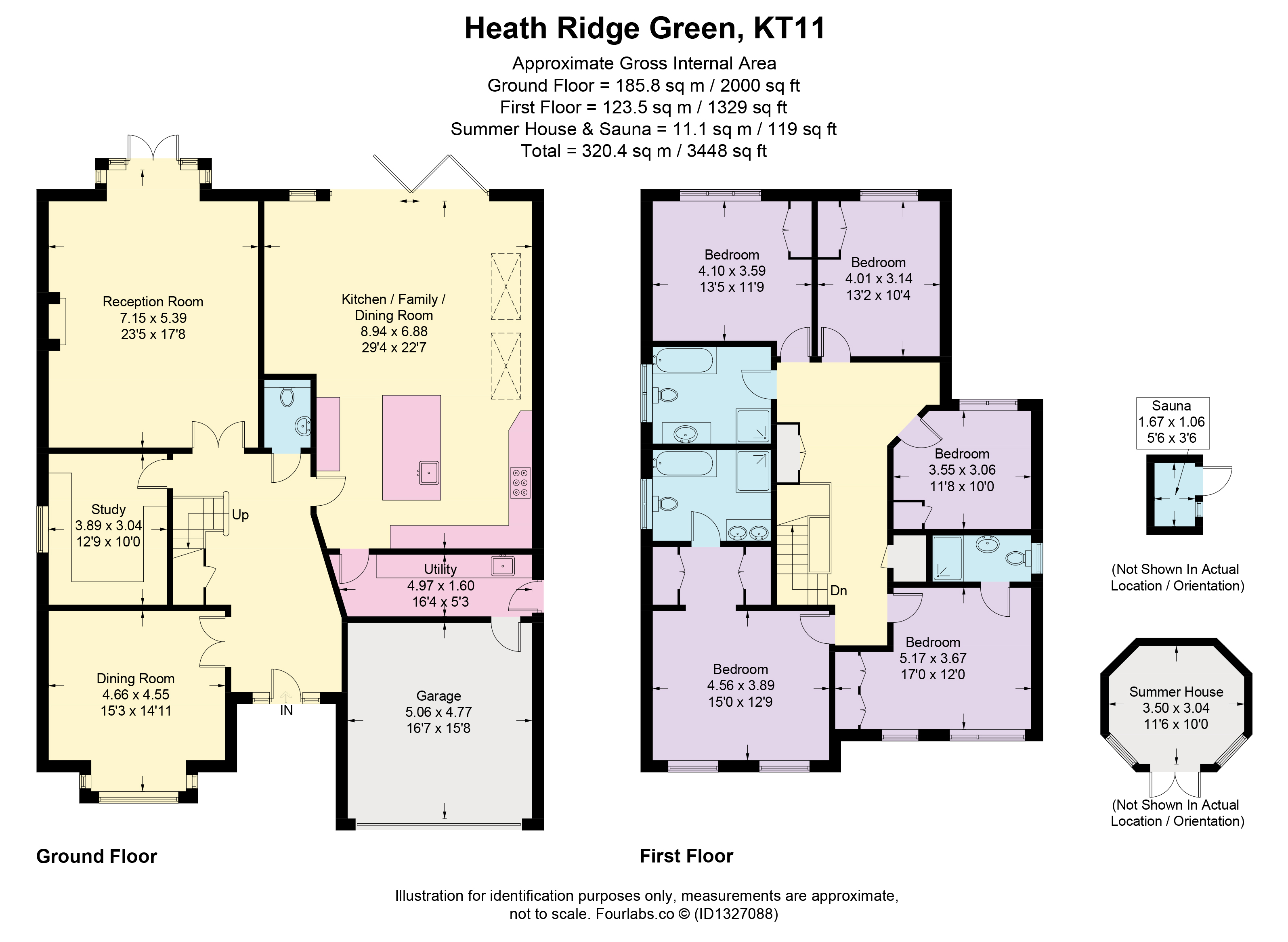 11, Heath Ridge Green, Cobham floorplan