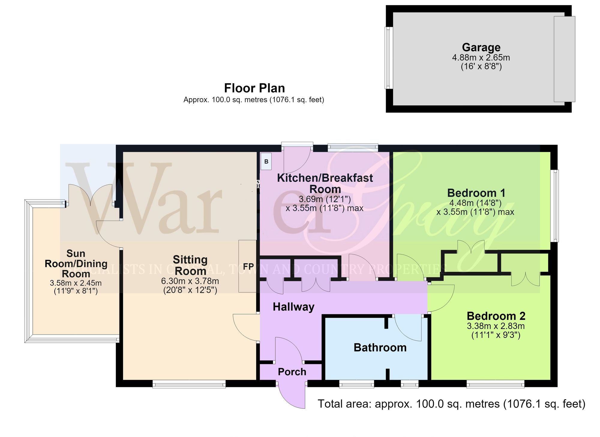 1 Wells Close, Tenterden floorplan