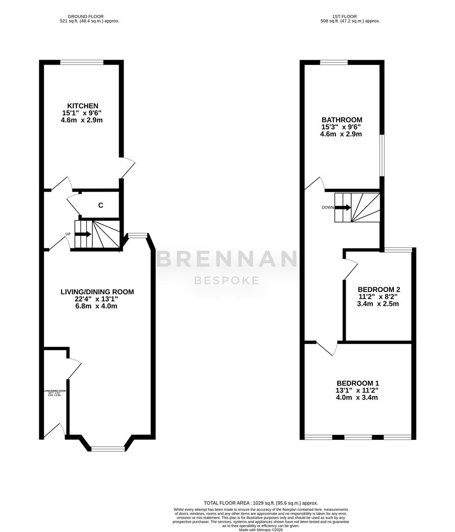 191, Kingsley Avenue, Kettering floorplan