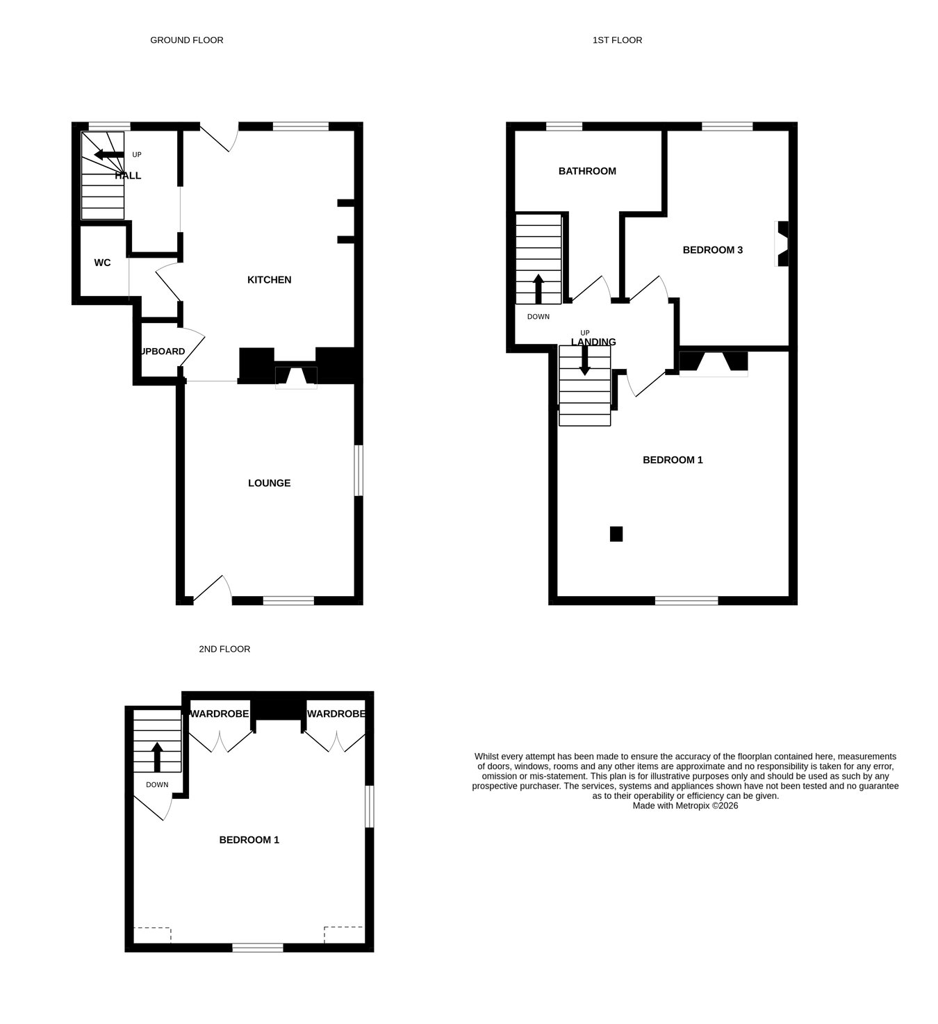 48, Barton Street, Tewkesbury floorplan
