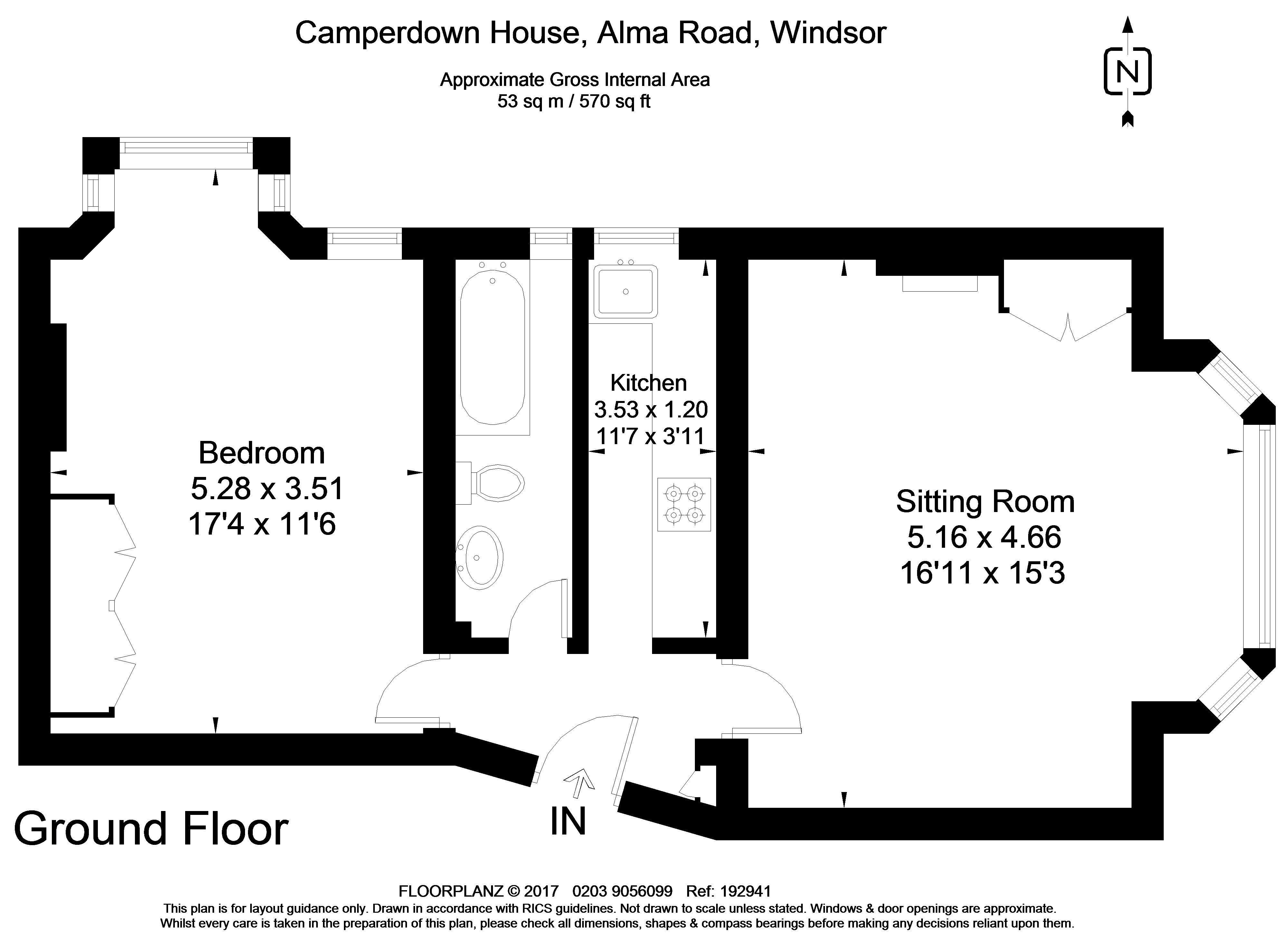 1 Bedrooms Flat to rent in Alma Road, Windsor SL4