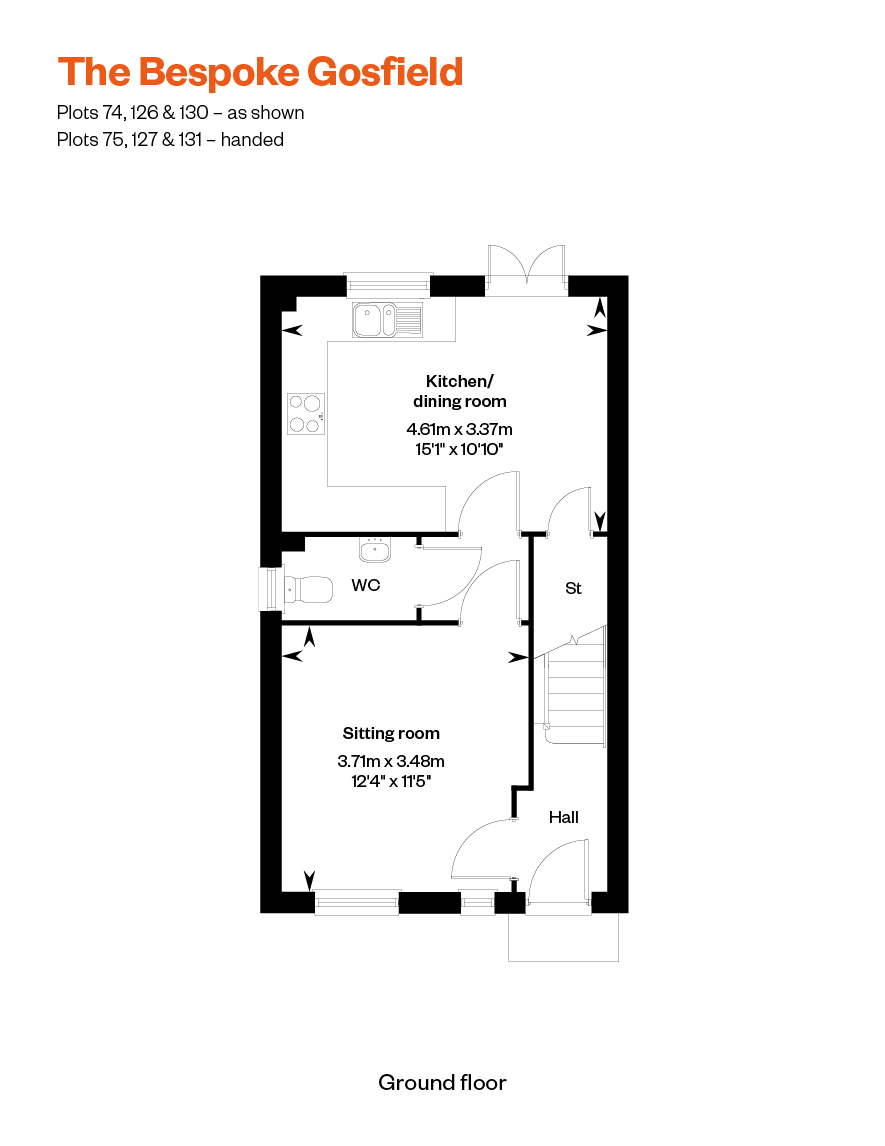 131, Cinderpath Way (Off Plough Road), Great Bentley, Essex, Co7 8Nq floorplan
