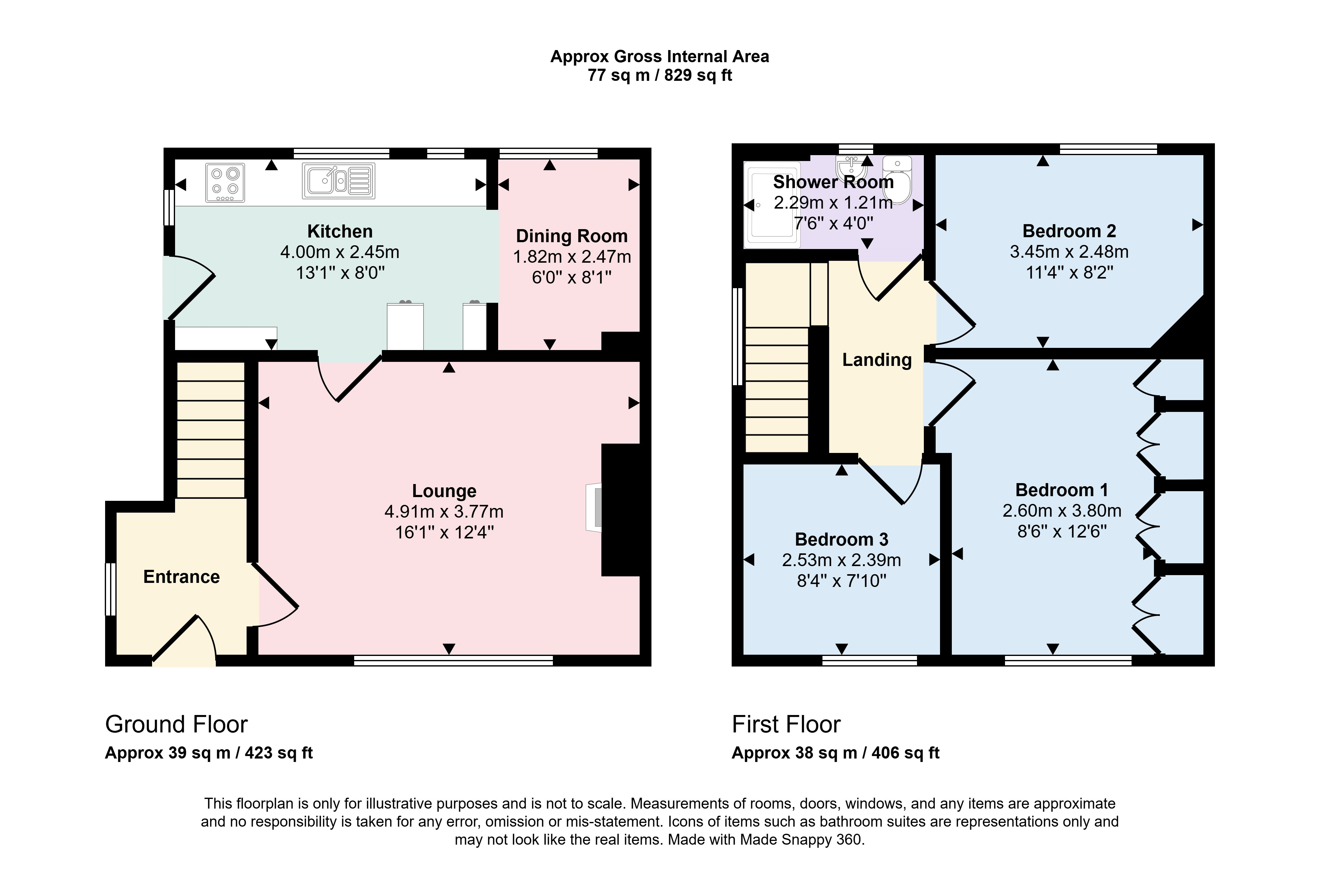 2, Dunces House, Morpeth floorplan