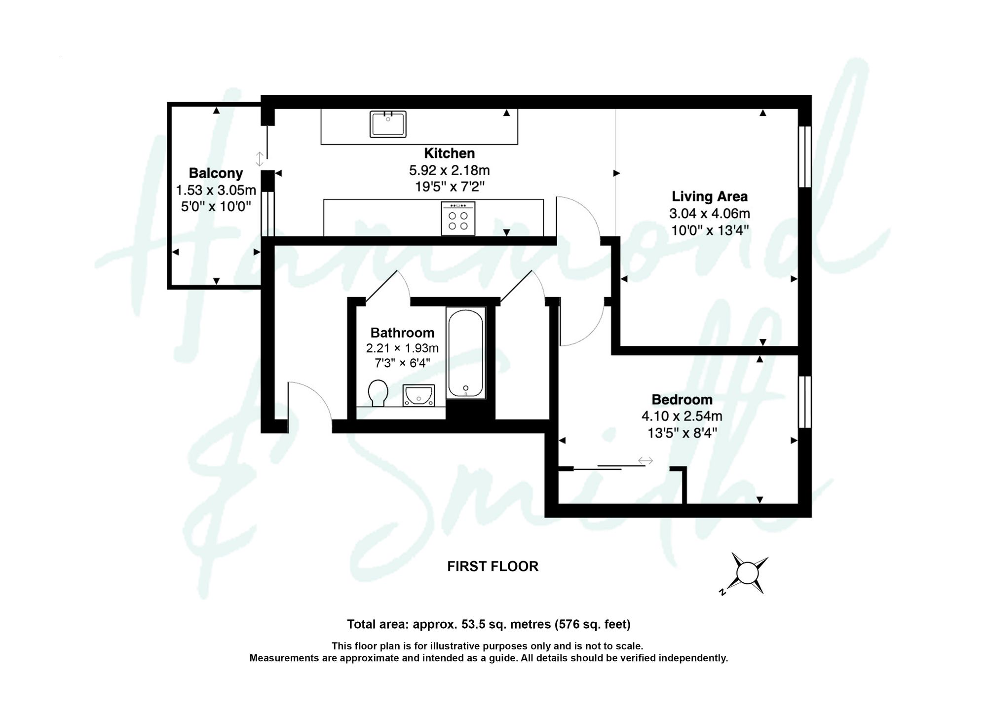 Flat 9, Wilhelm Mohr Court Rayley Lane, Epping floorplan