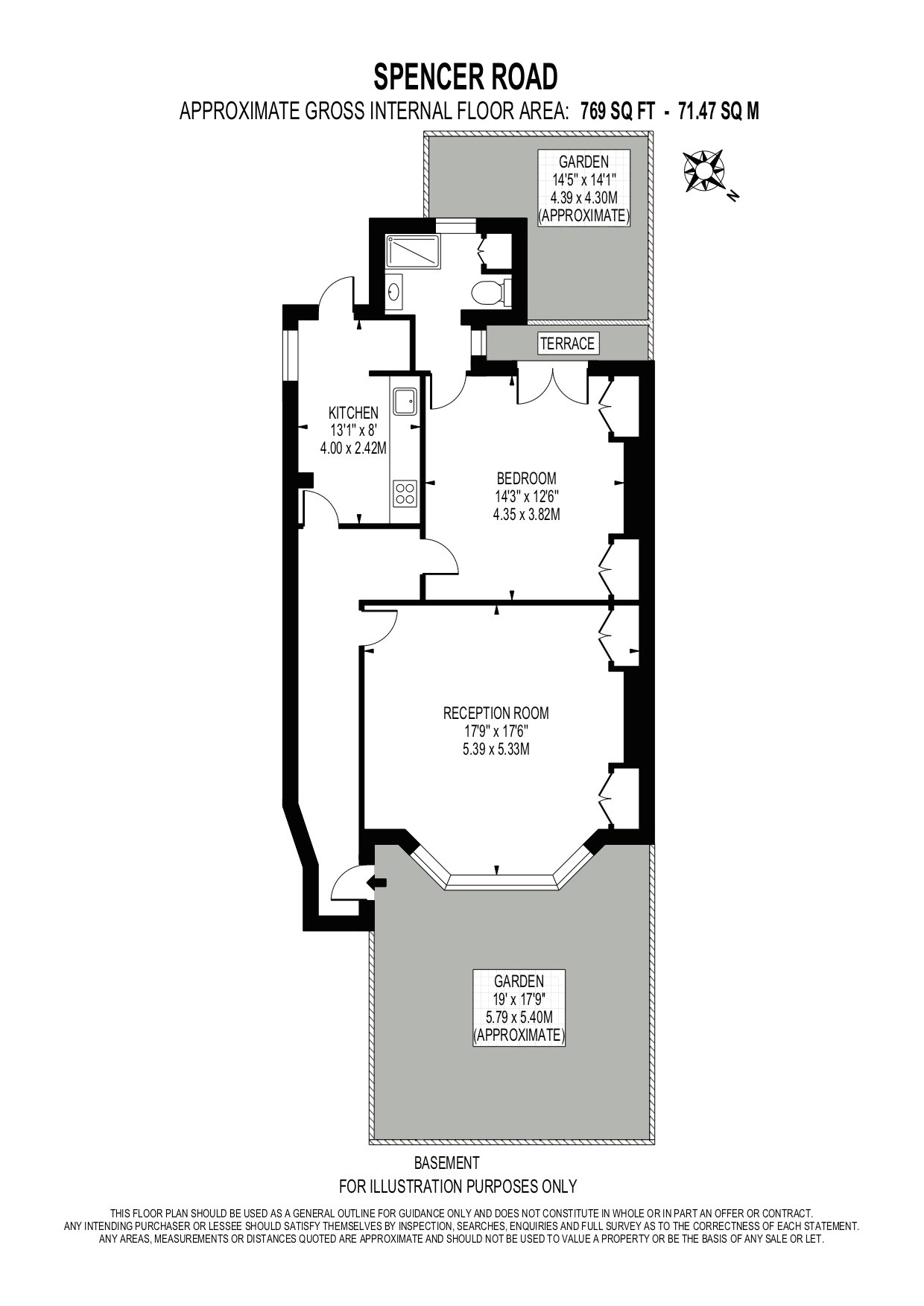 1 Bedrooms Flat for sale in Spencer Road, London W4