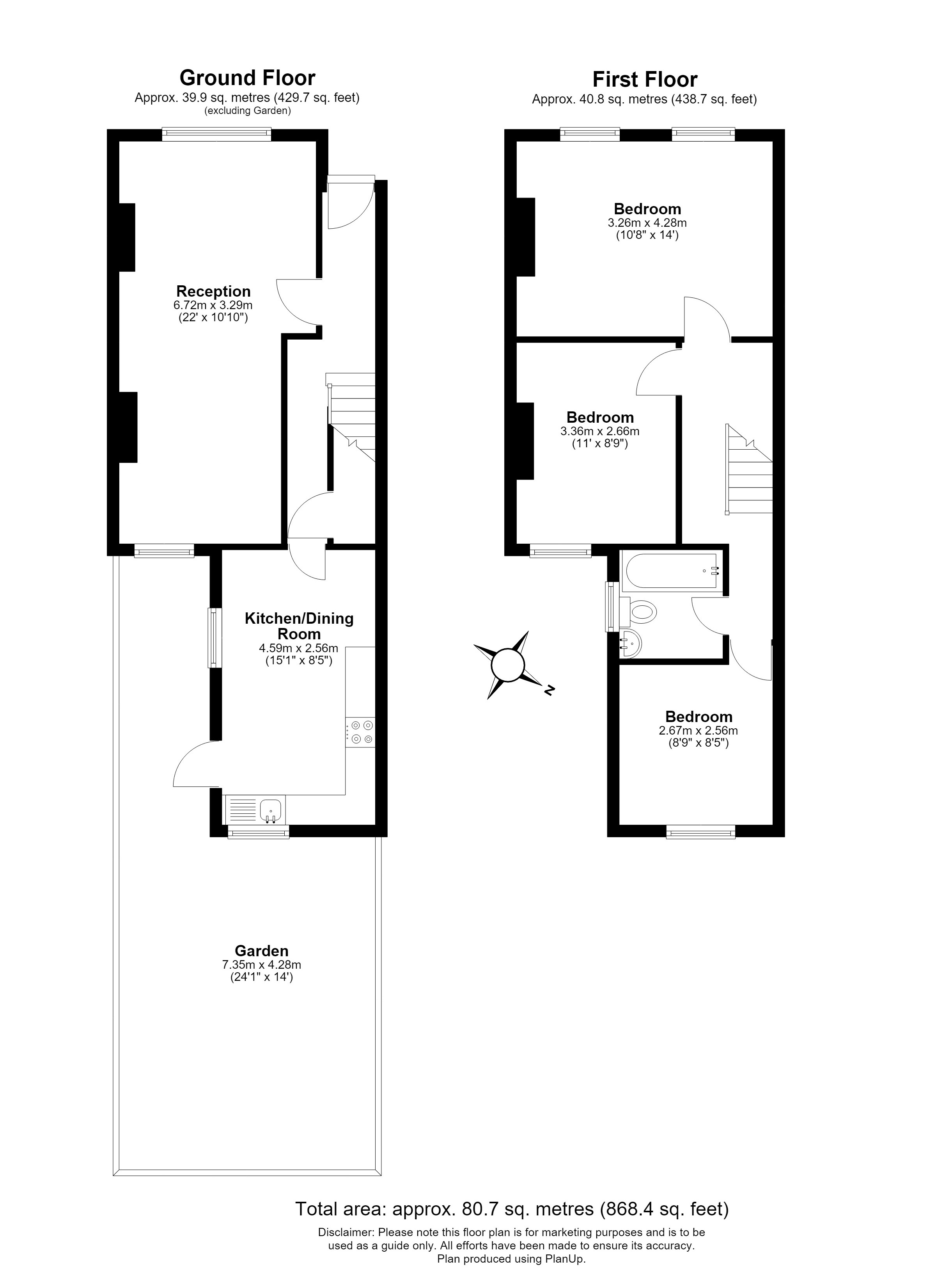 Edgington Road, London floorplan
