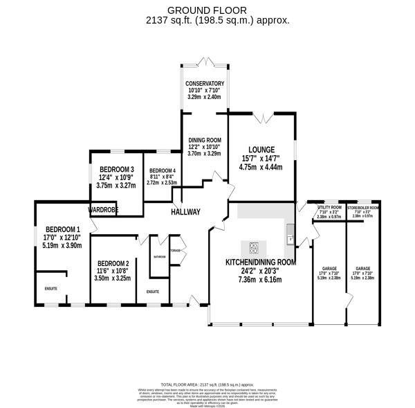 4, Links Close, Isle Of Man floorplan