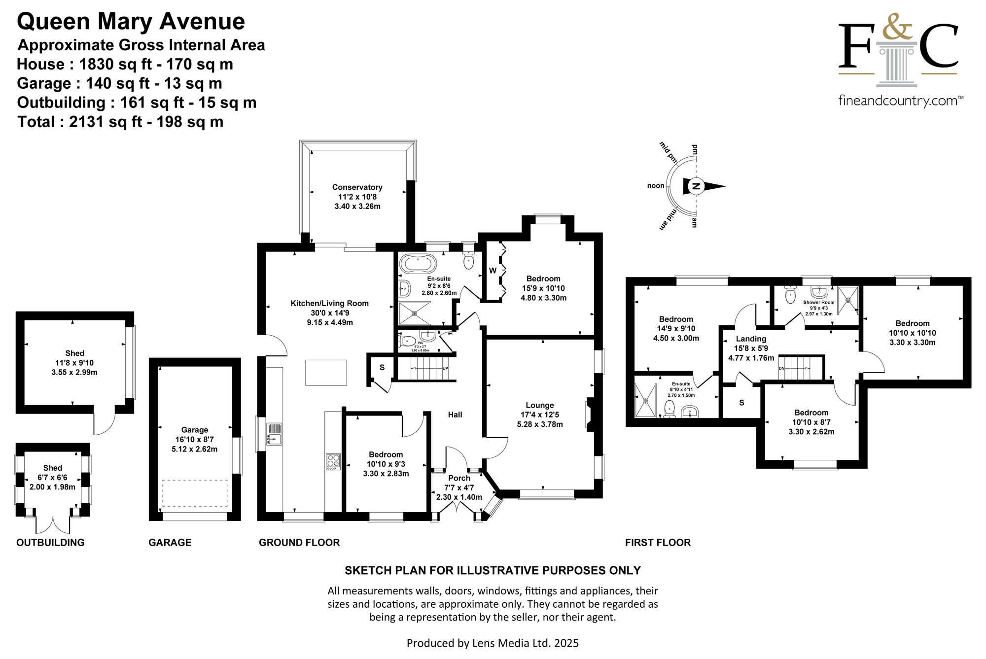 17, Queen Mary Avenue, Lytham St. Annes, FY8 floorplan