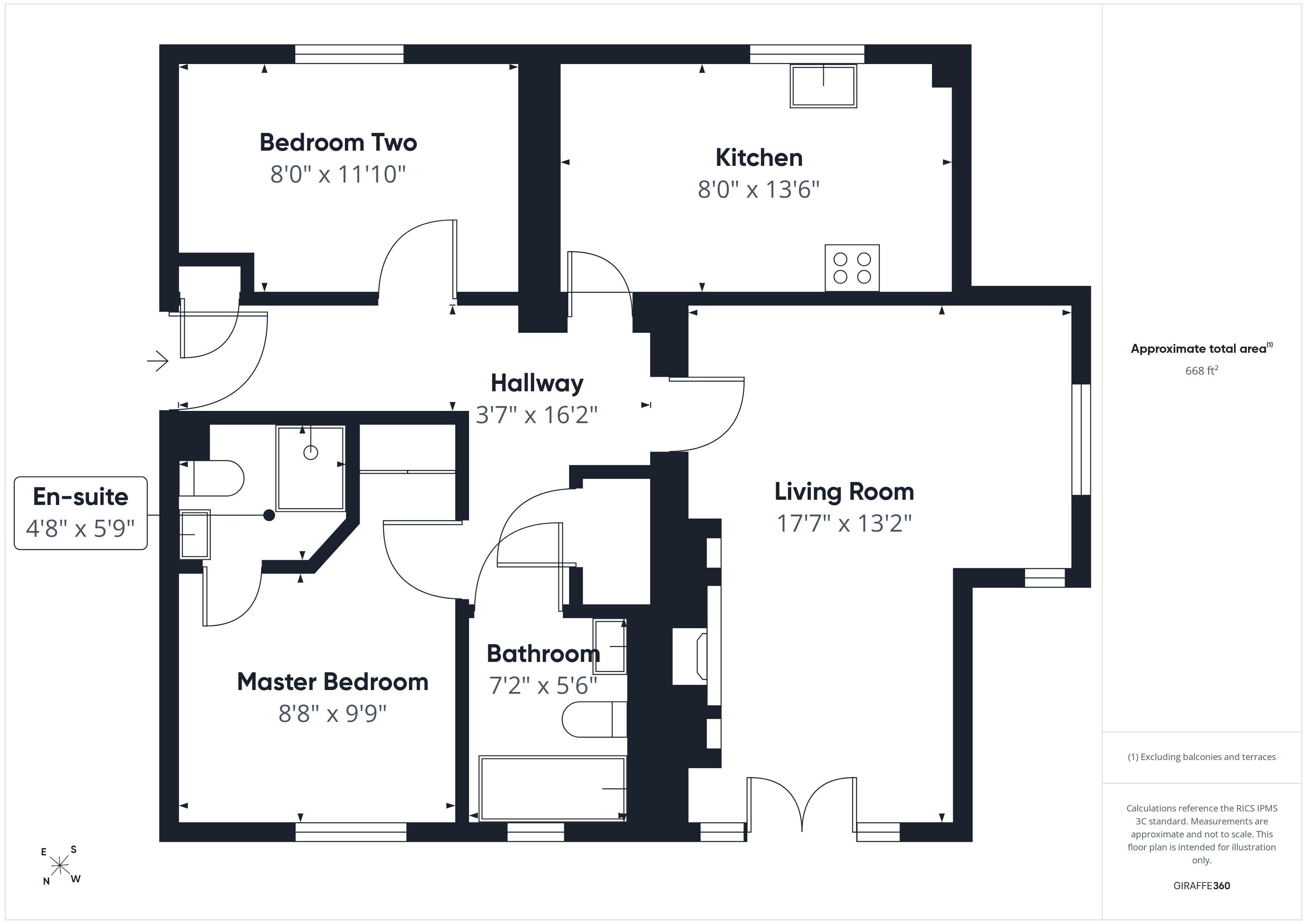 1, Calver Close, Wokingham floorplan