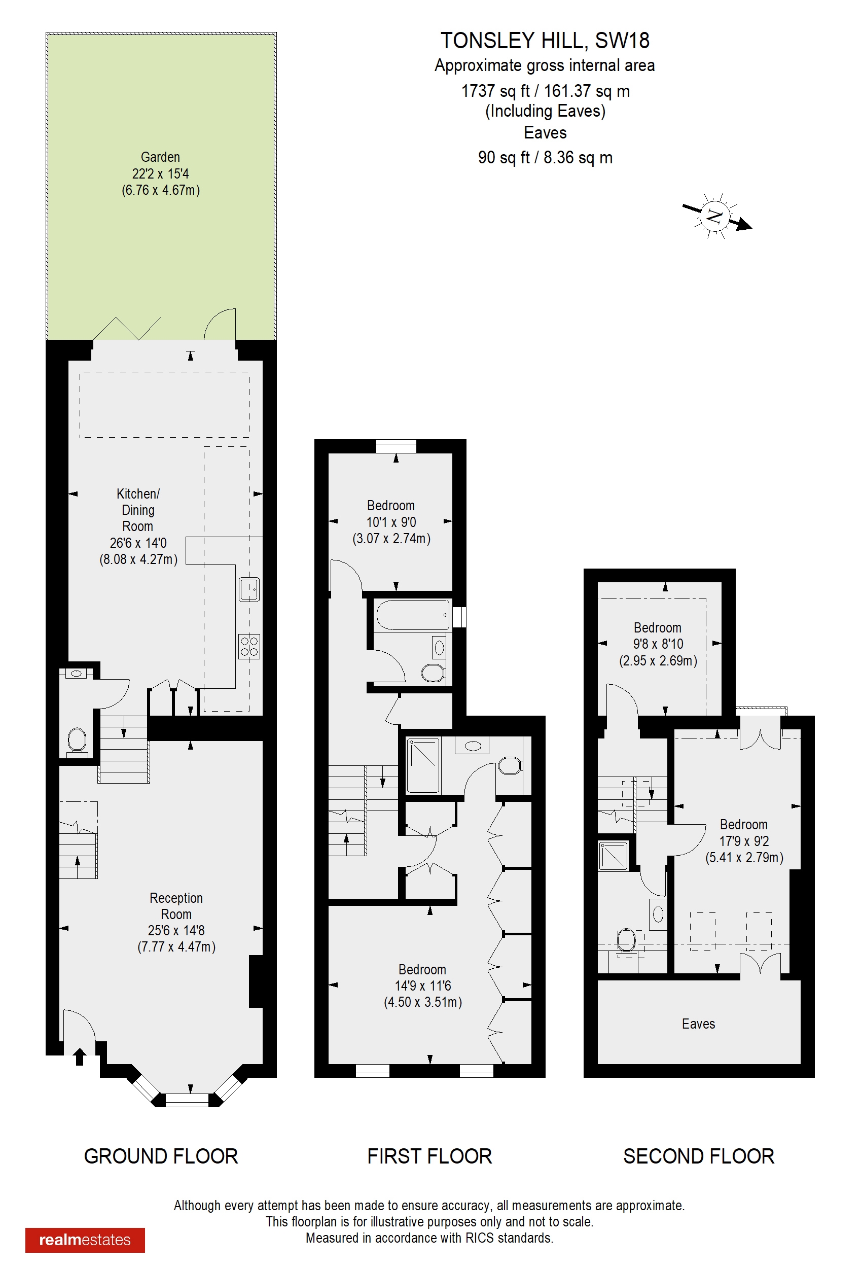51, Tonsley Hill, Greater London floorplan