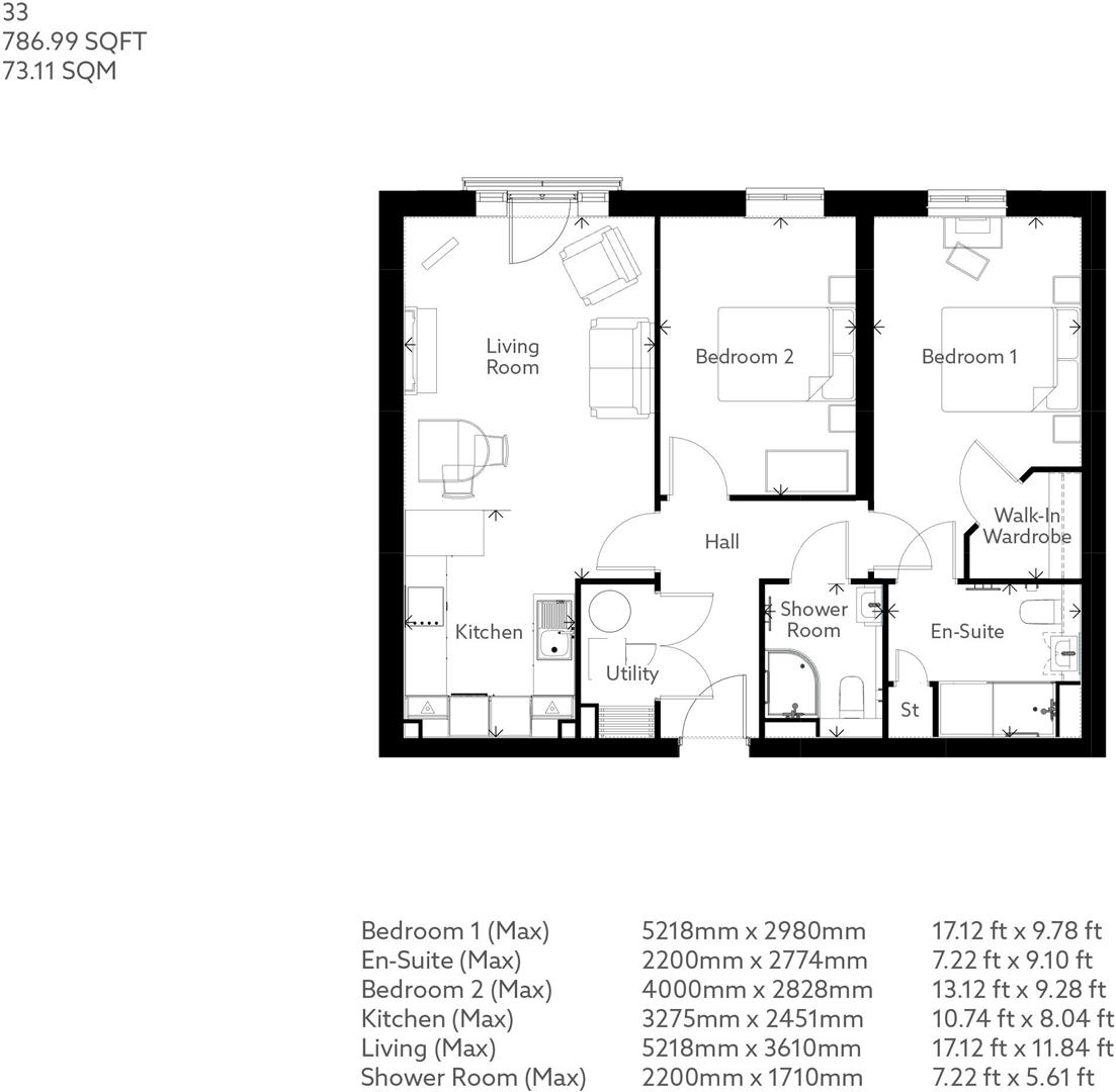 Flora Place, Haslemere Road, Liphook floorplan