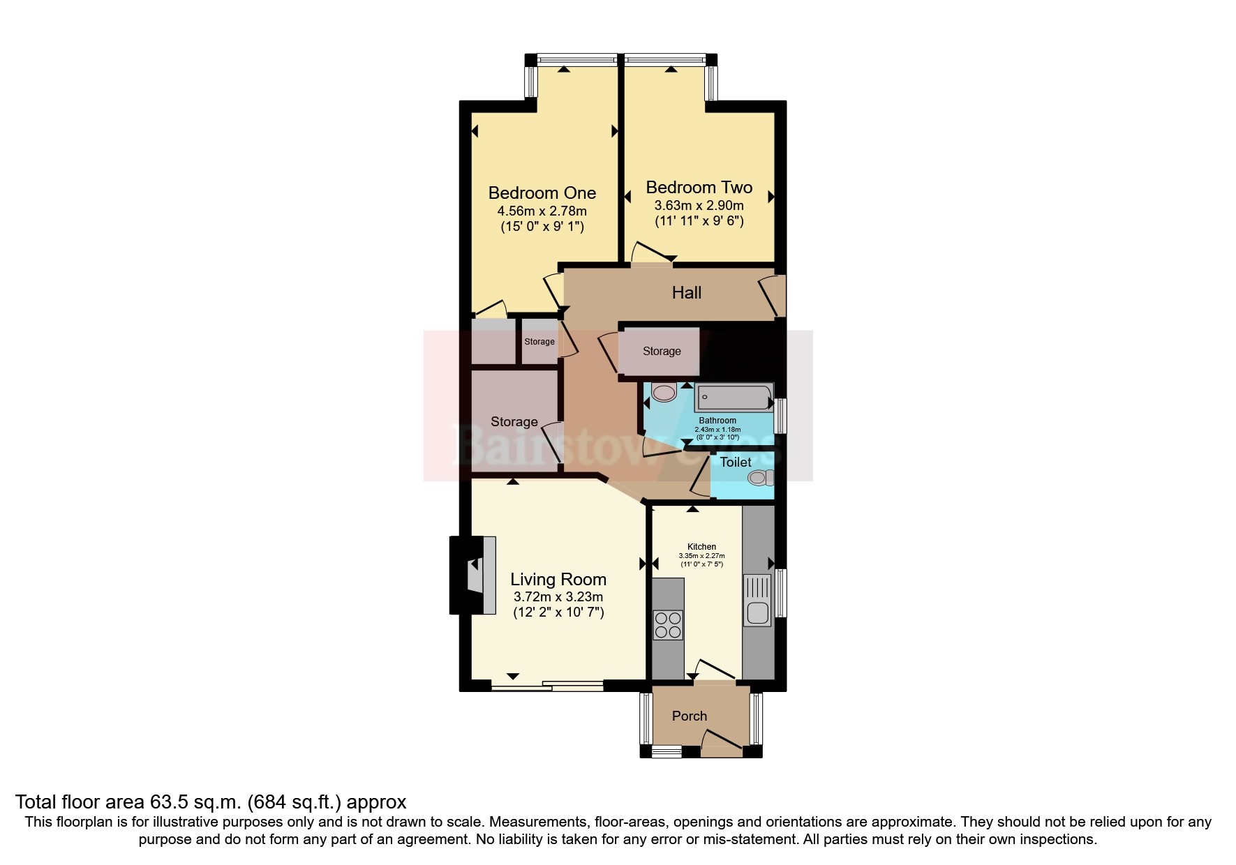 118, Clacton-on-Sea floorplan