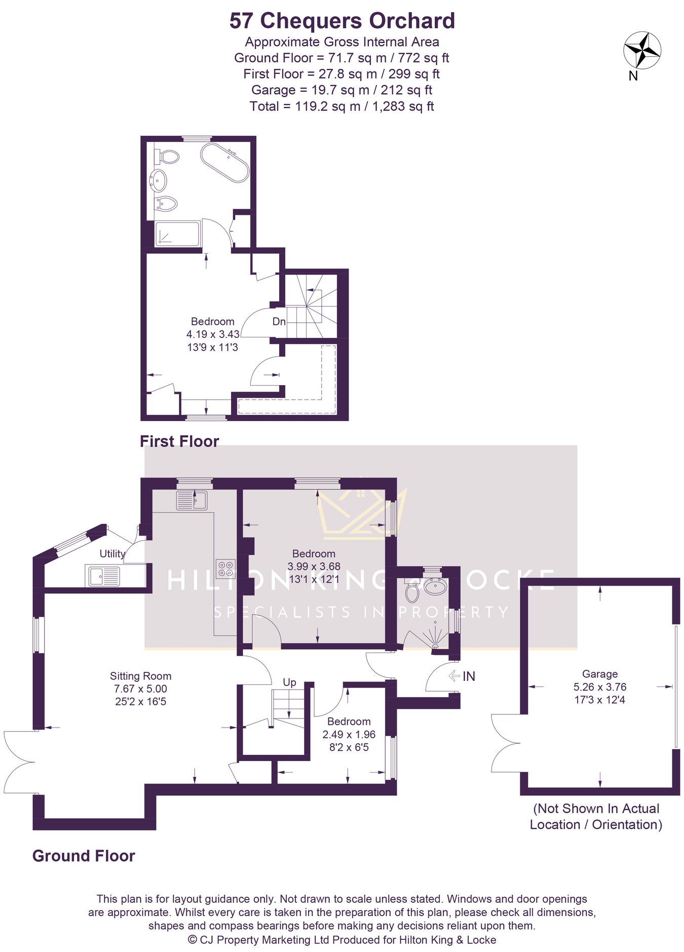 57, Chequers Orchard, Iver floorplan