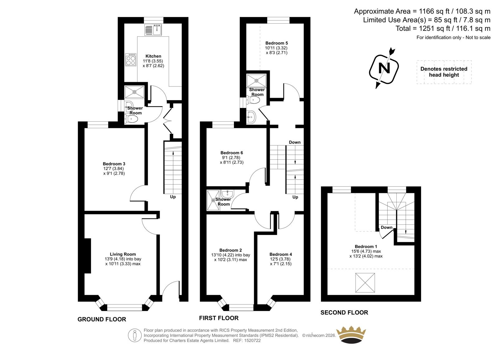 Upper Lewes Road, East Sussex floorplan