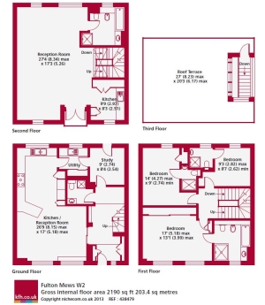 4 Bedrooms Flat to rent in Fulton Mews, London W2