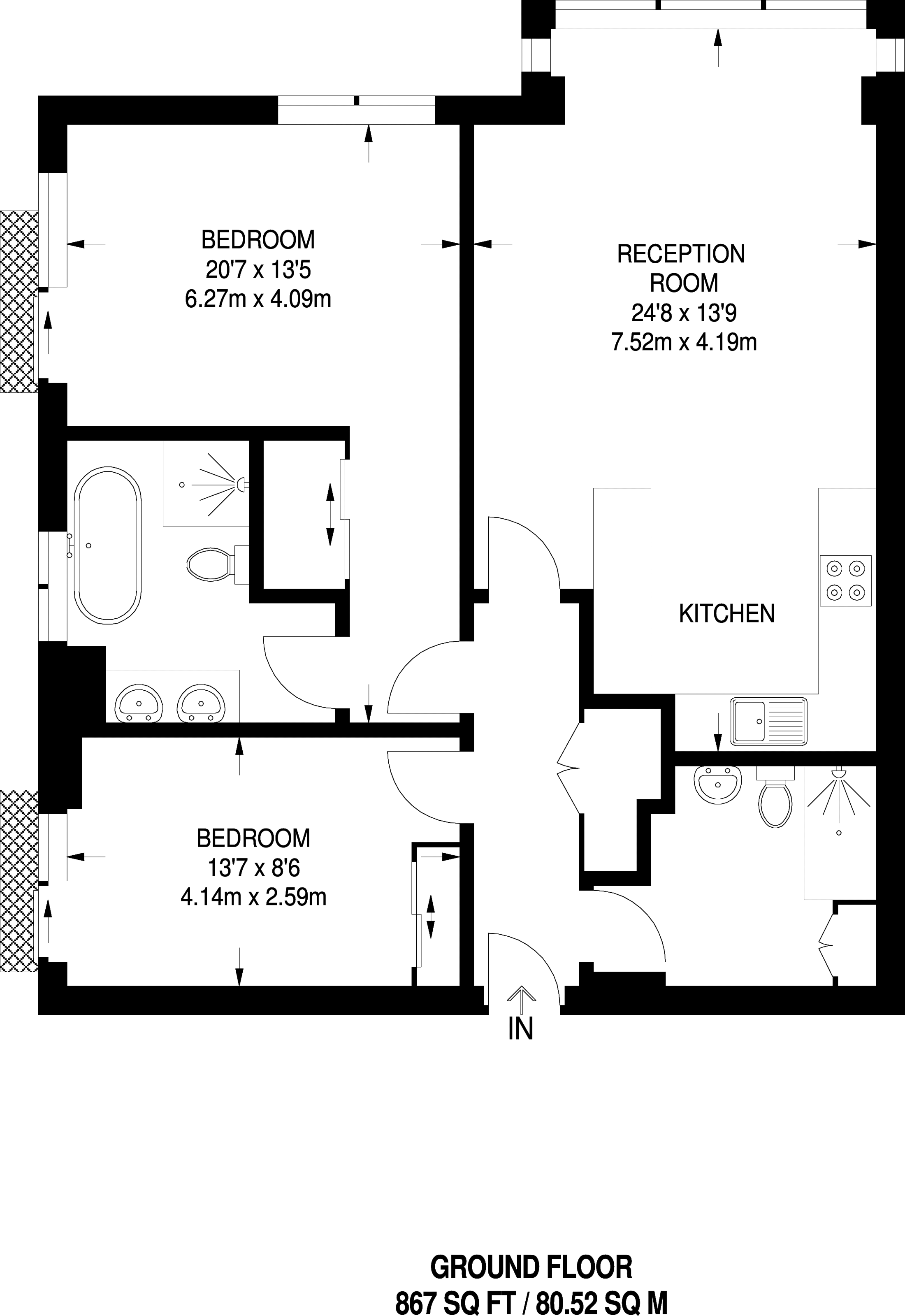 2 Bedrooms Flat to rent in West Cromwell Road, South Kensington SW7