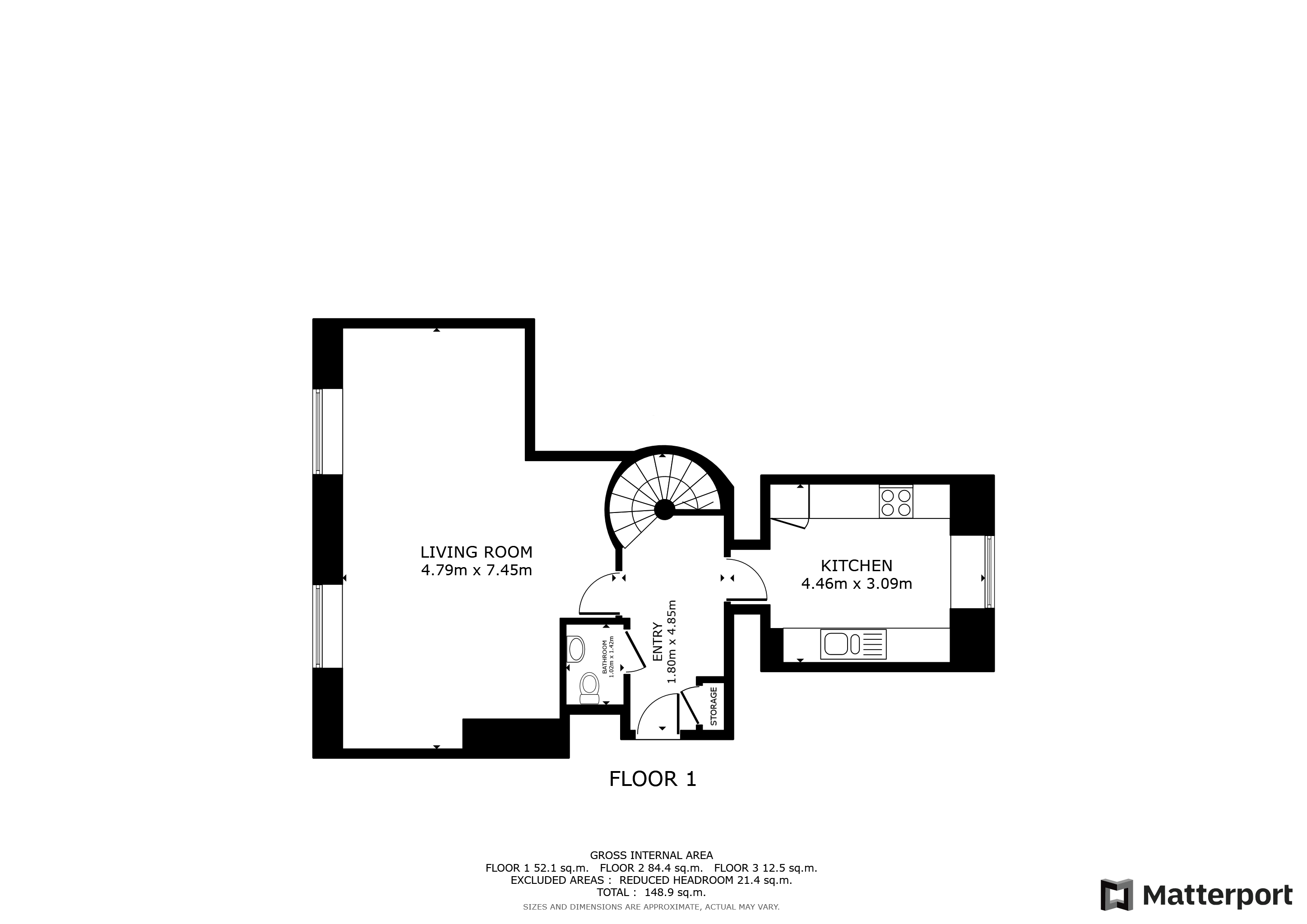 Shaw Crescent, Aberdeen AB25, 3 bedroom flat to rent 66411549