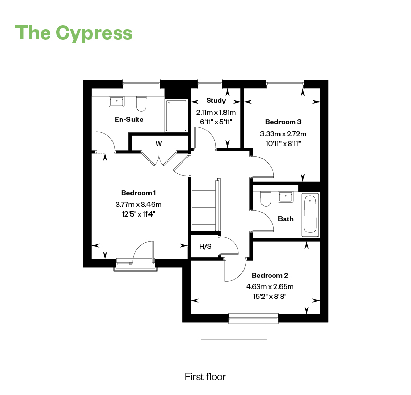 981, Winchester Avenue, Winchester, So22 6Uh floorplan