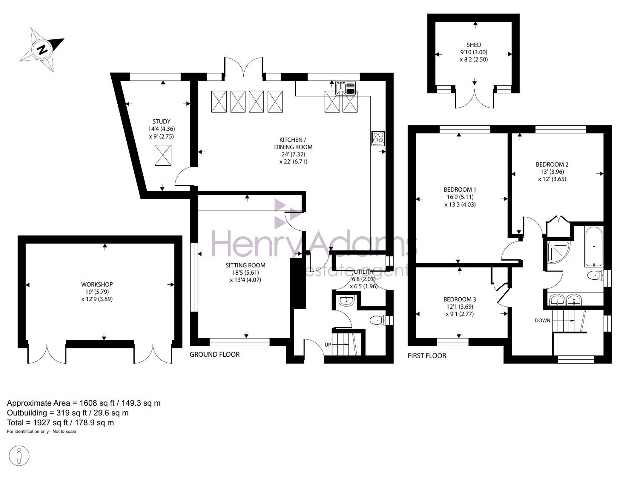 Chaileys, 124, Cedar Drive, Chichester floorplan