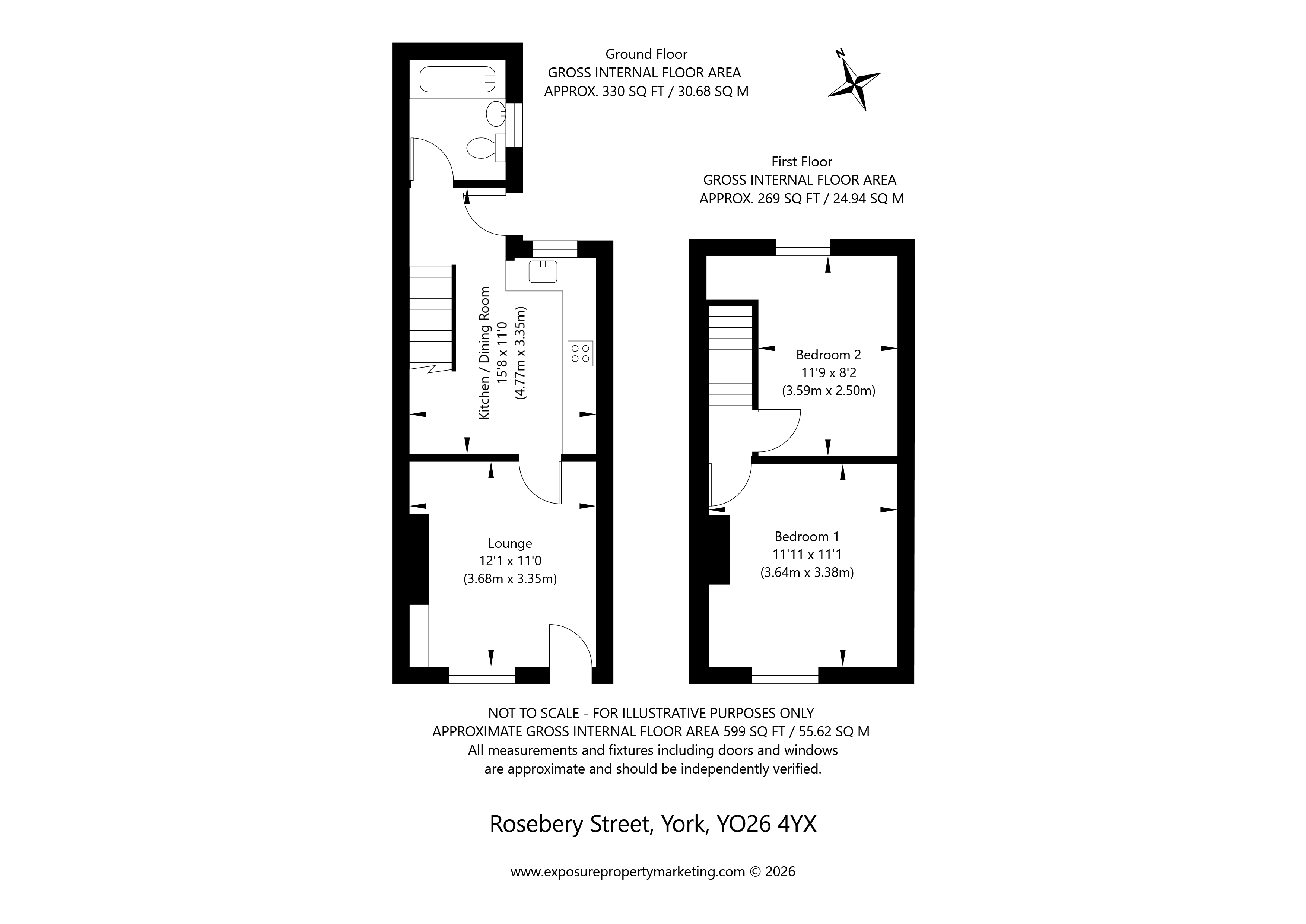 Rosebery Street, North Yorkshire floorplan