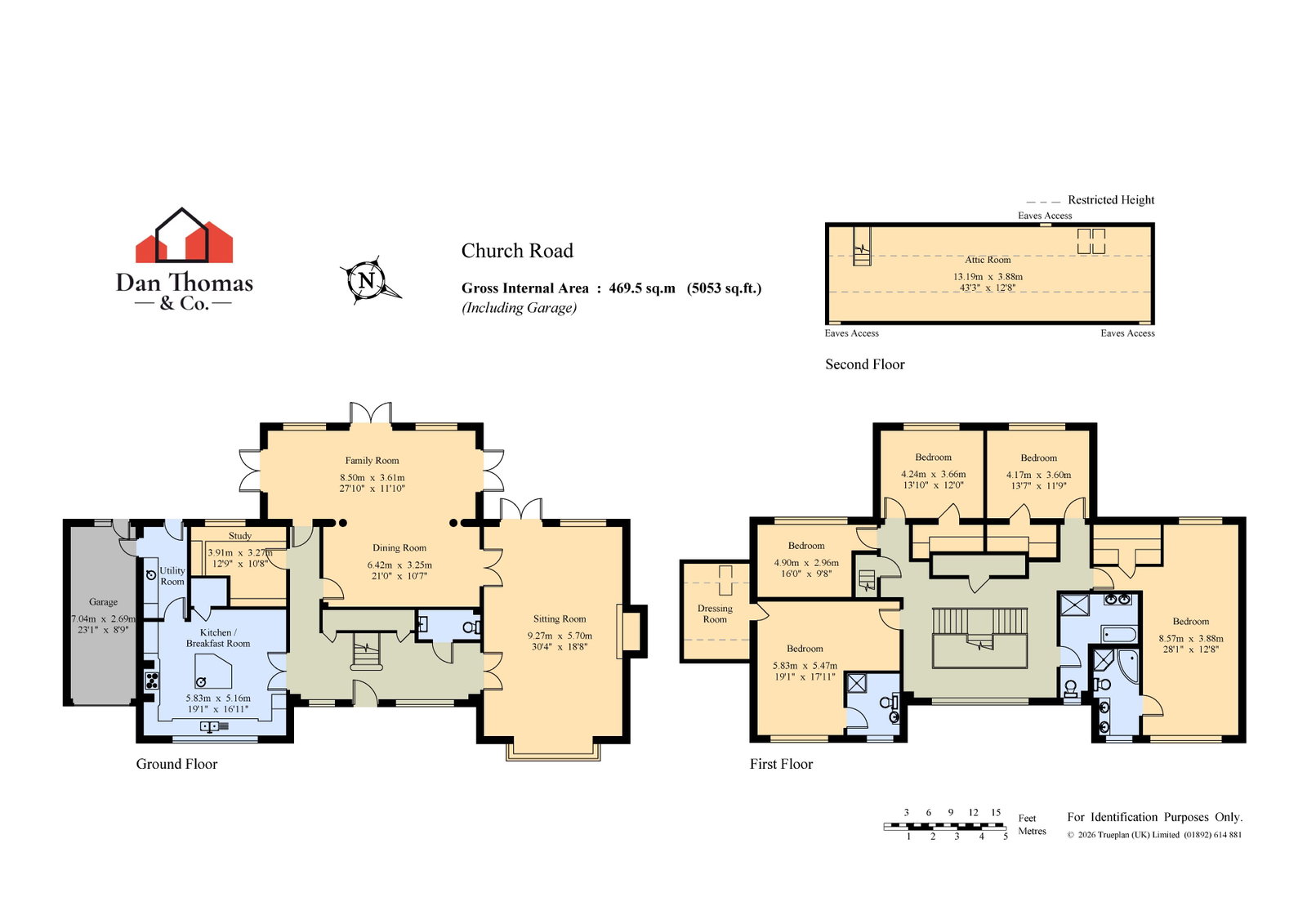 Pippins, Church Road, Kent floorplan