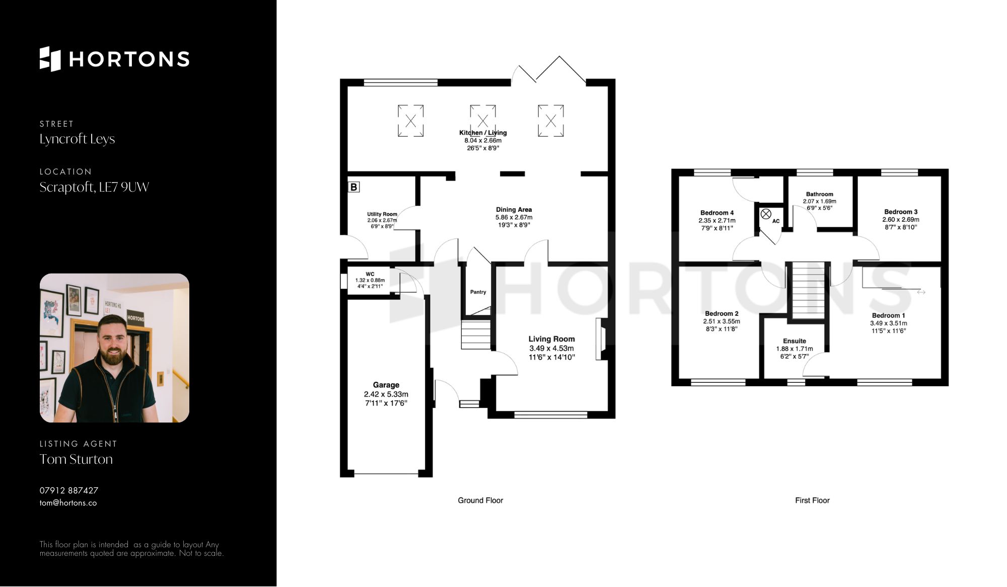 9 Lyncroft Leys, Leicester floorplan