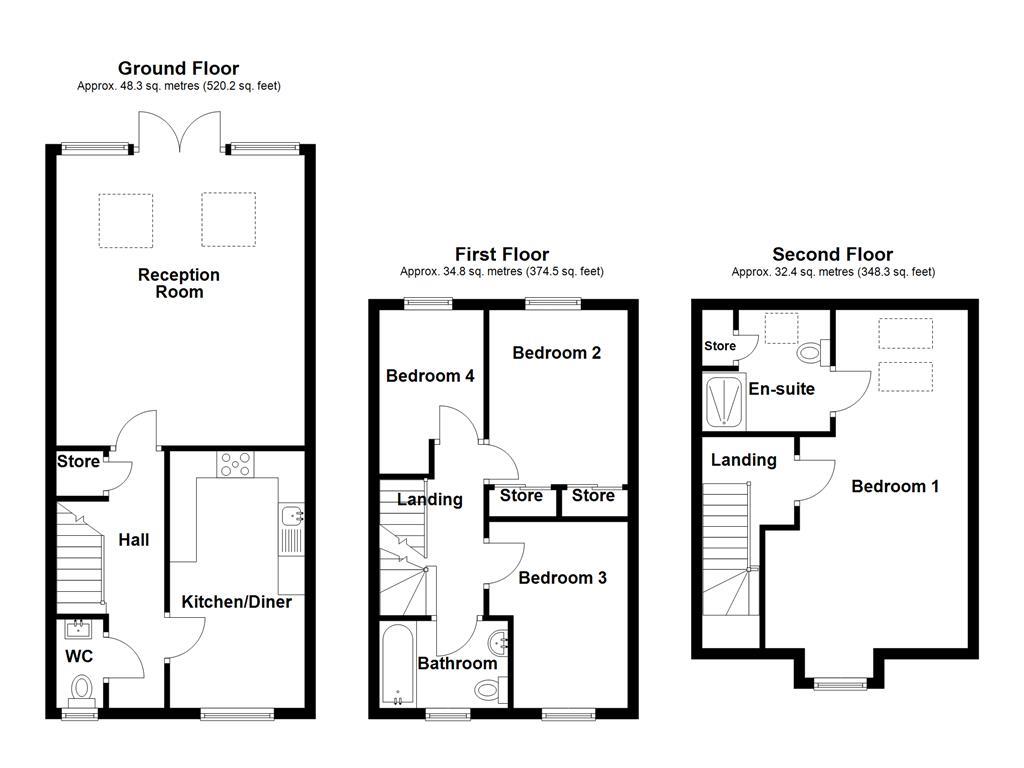 15, Beeston Grove, Clitheroe floorplan