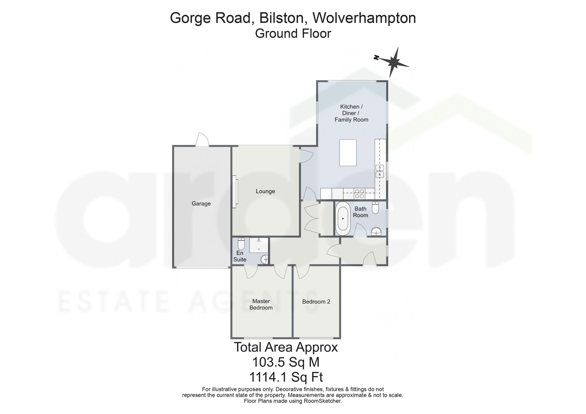101 Gorge Road, Bilston floorplan