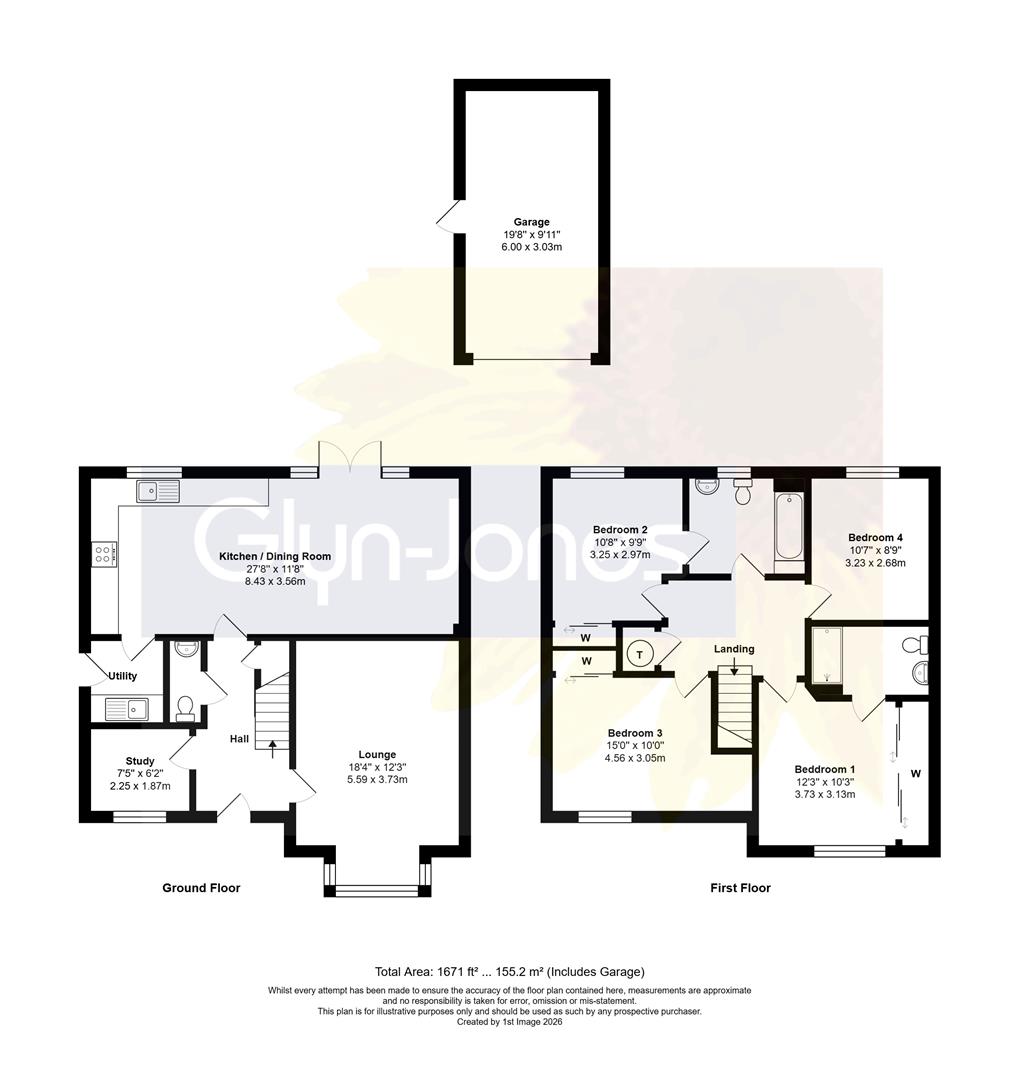 6, Langford Close, Littlehampton floorplan