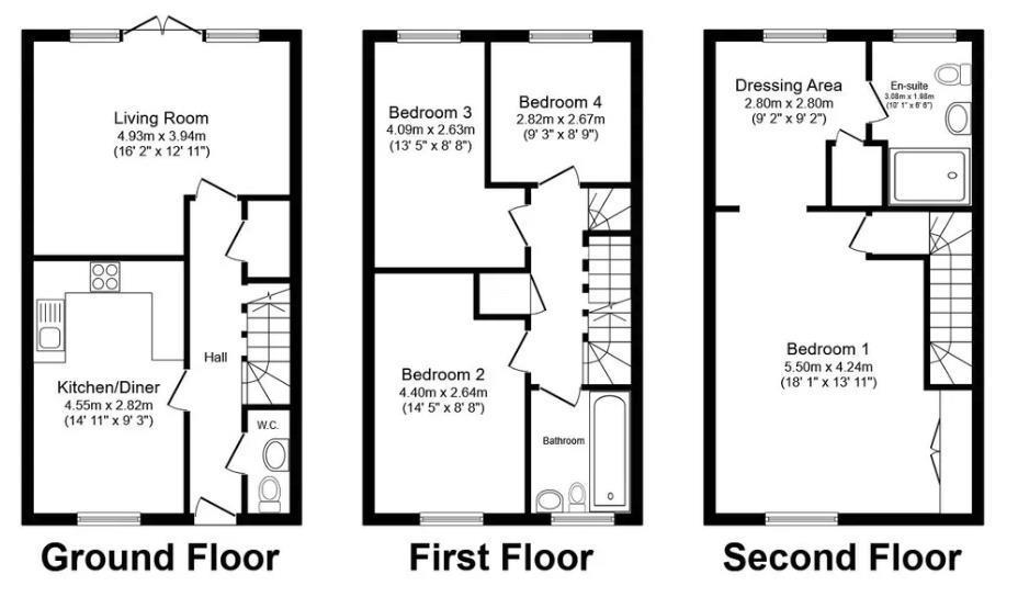 7, Gunson Street, Manchester floorplan