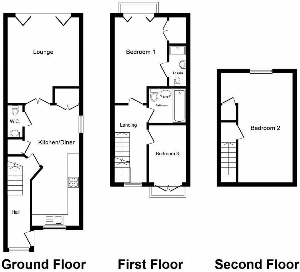 8, The Dell, Leicester floorplan
