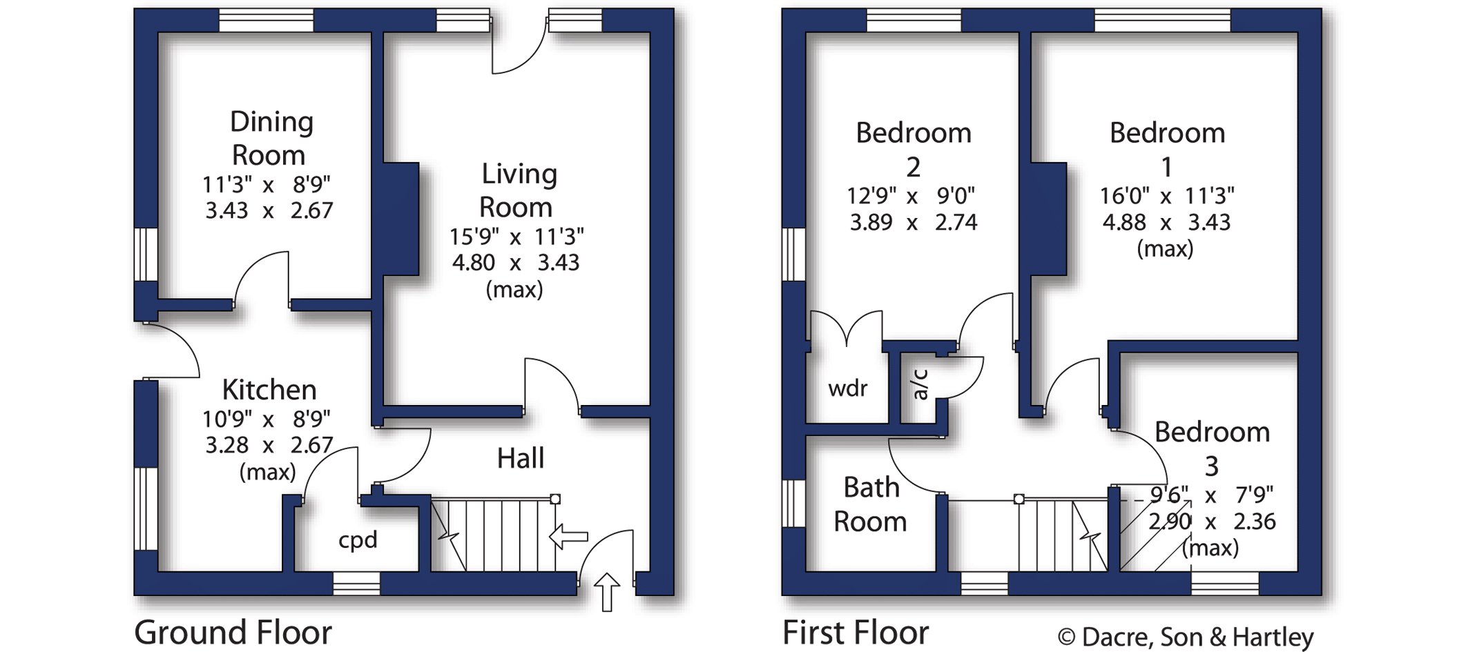 8, Cliffe Lane West, Shipley floorplan