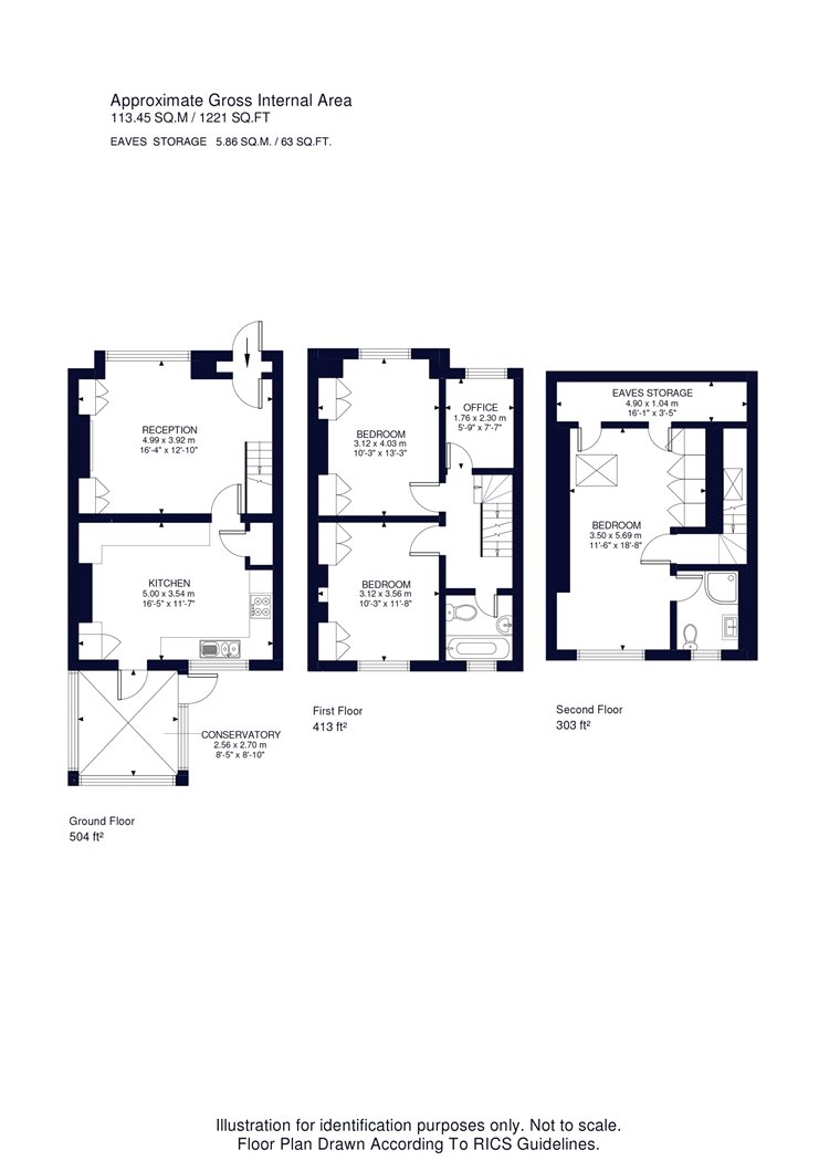 124,, Blandford Road, Beckenham floorplan