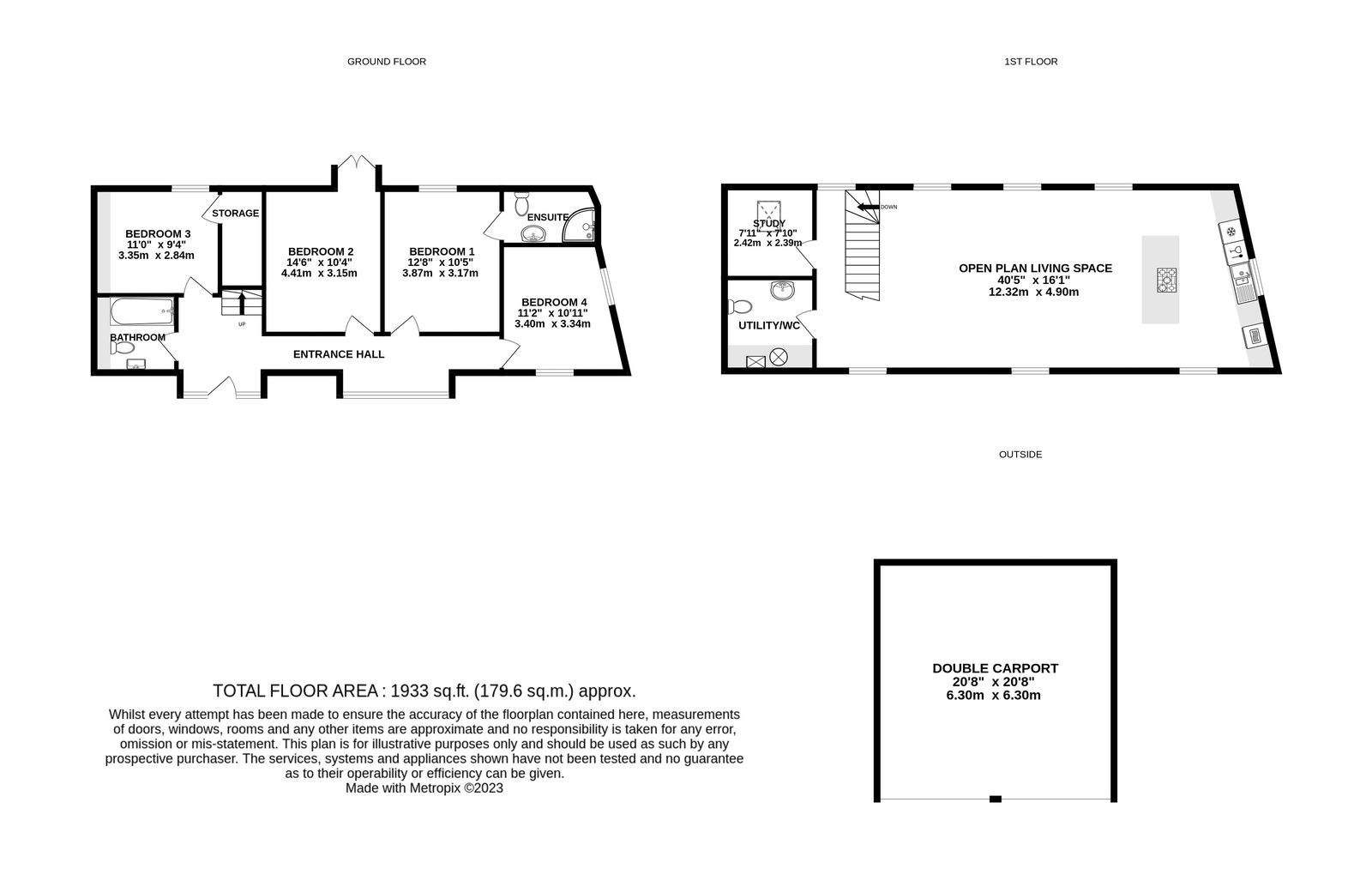 2 Holmer House Close, Hereford floorplan