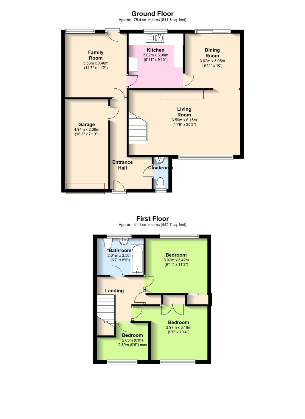 3 Bedrooms  to rent in Wetherfield, Stansted, Essex CM24