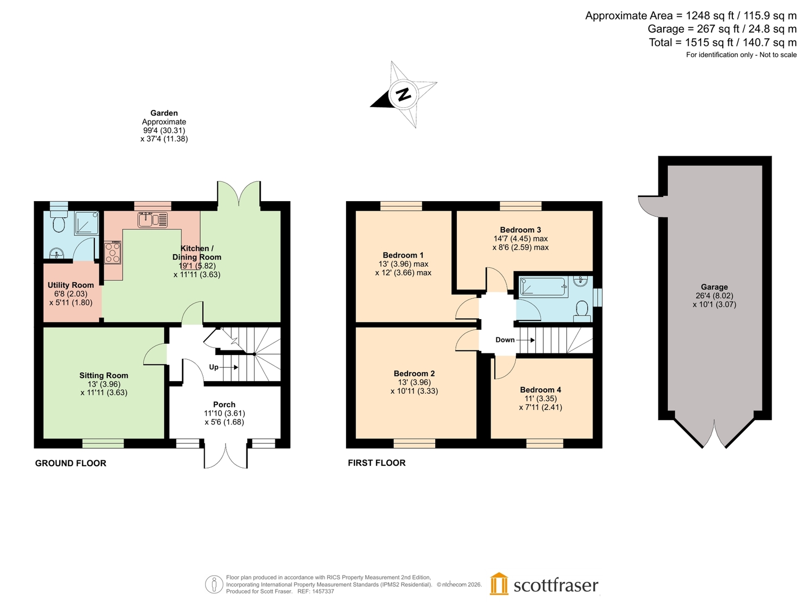 38, York Road, Oxford floorplan