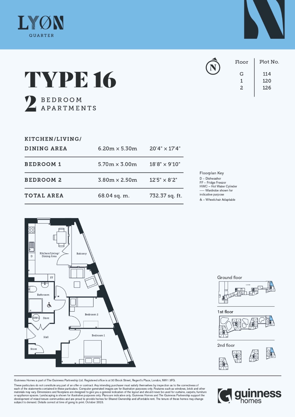 Plot 114, Lyon Quarter, Lyon Place floorplan