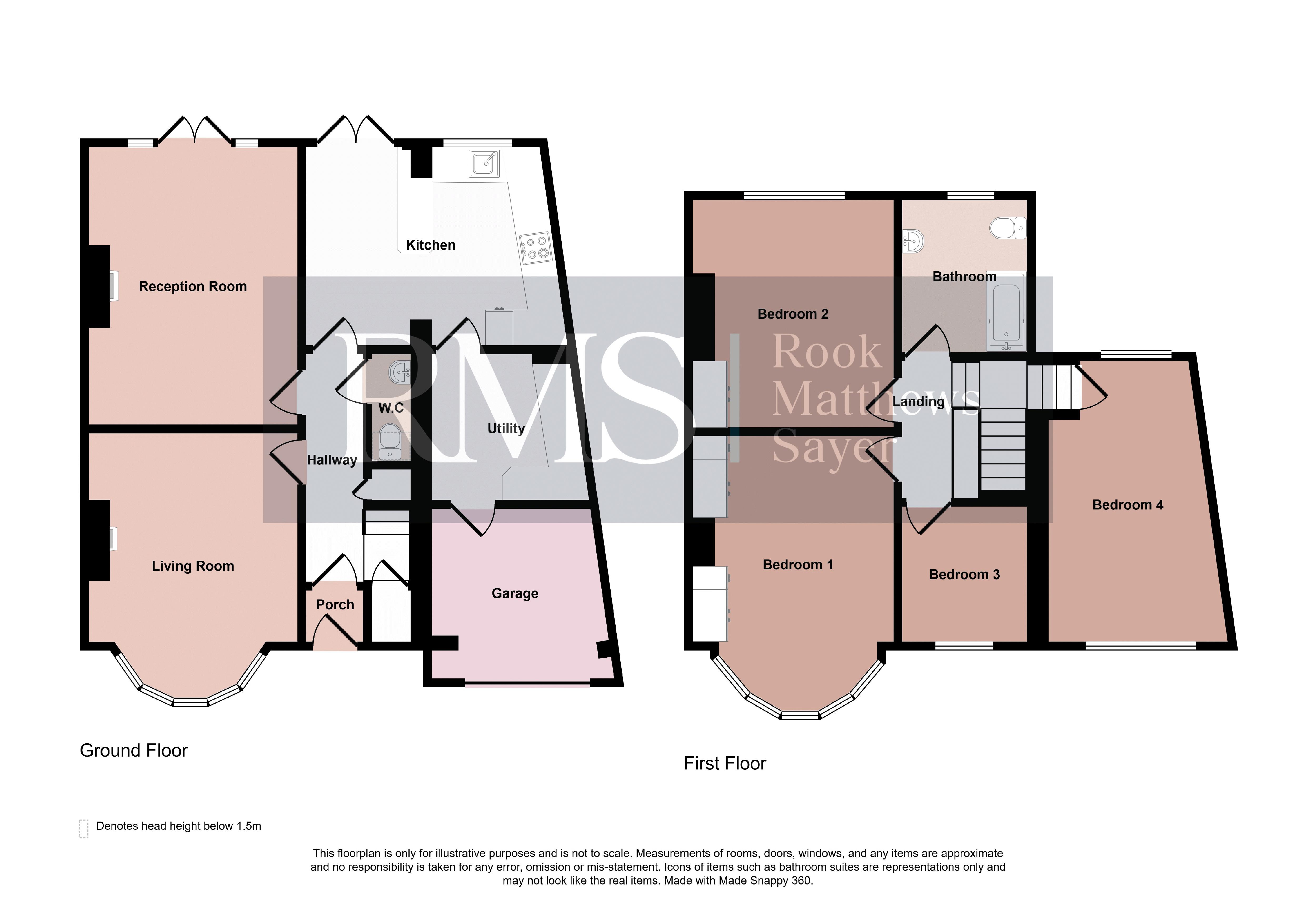 27, Earsdon Road, Whitley Bay floorplan